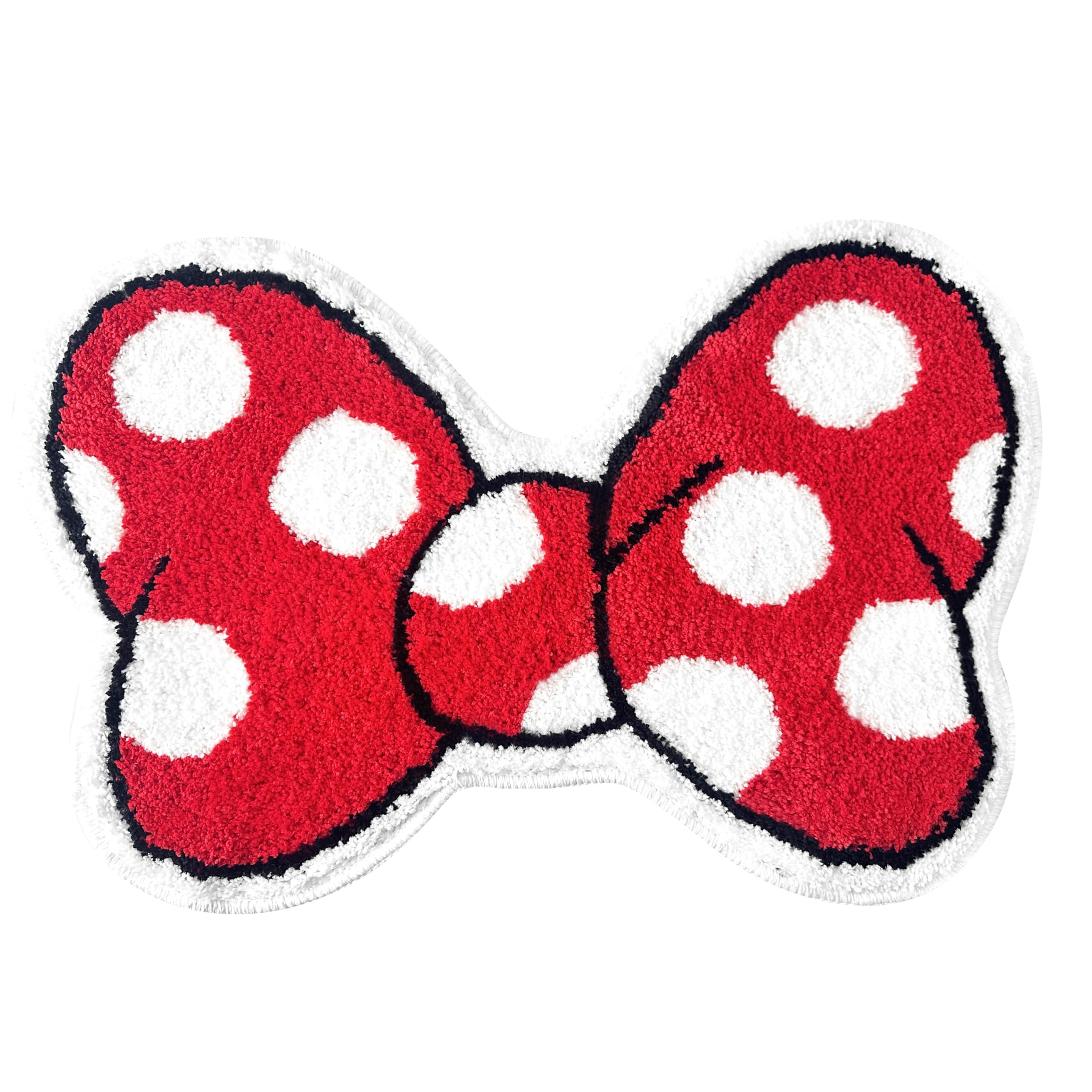 GOODNHAPPY Cute Cartoon Door Mat for Boys Room Funny Mouse Bathroom Decor Accessories Bathrug Non-Slip Rugs for Girls Bedroom Home Decor Lovely Floor