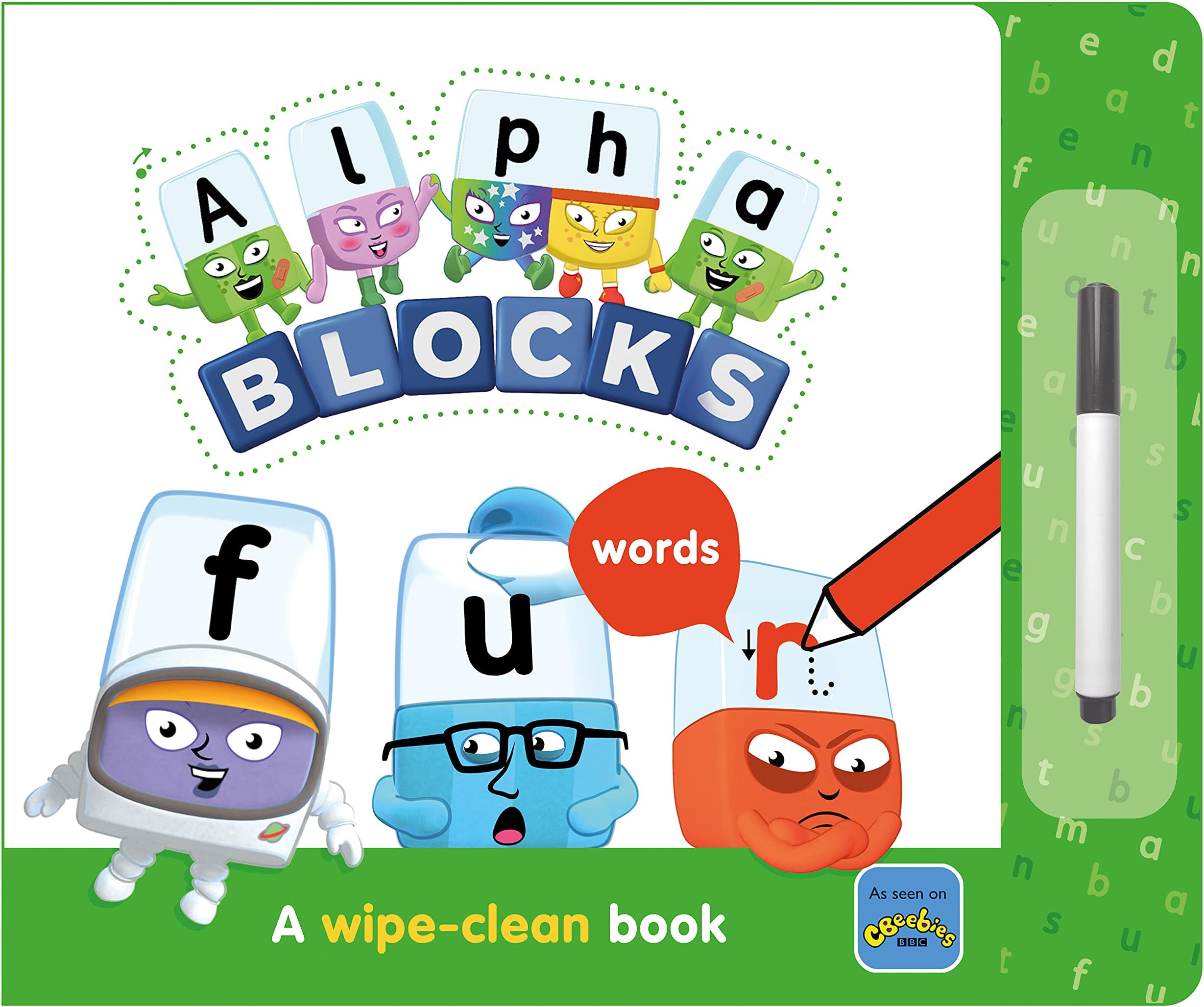 Alphablocks Words: A Wipe-Clean Book