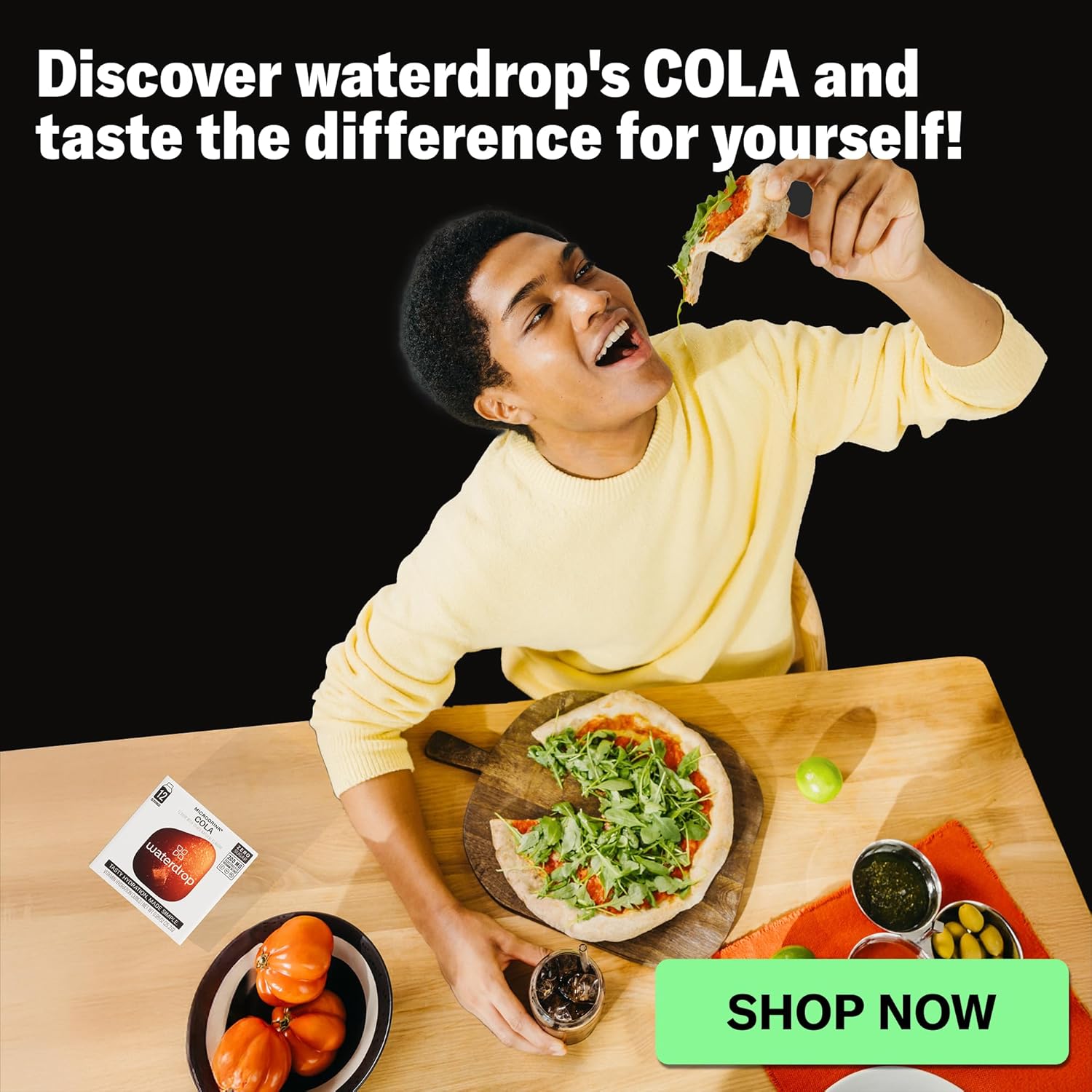 Waterdrop Hydration Cubes With Vitamin C, B Vitamins & Electrolytes, Cola Flavor Electrolyte Variety Pack, Flavored Water Enhancer Cubes for Still & Sparkling Water, Low Calorie, Sugar Free, 36 Count