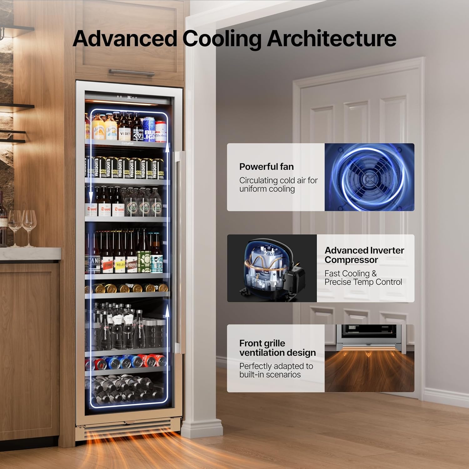 Best Beverage Cooler - Ca'Lefort​ 24 Inch Beverage Fridge Review