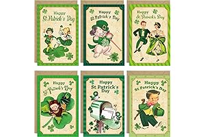 ceiba tree Retro St. Patrick&#x27;s Day Cards Bulk Pack