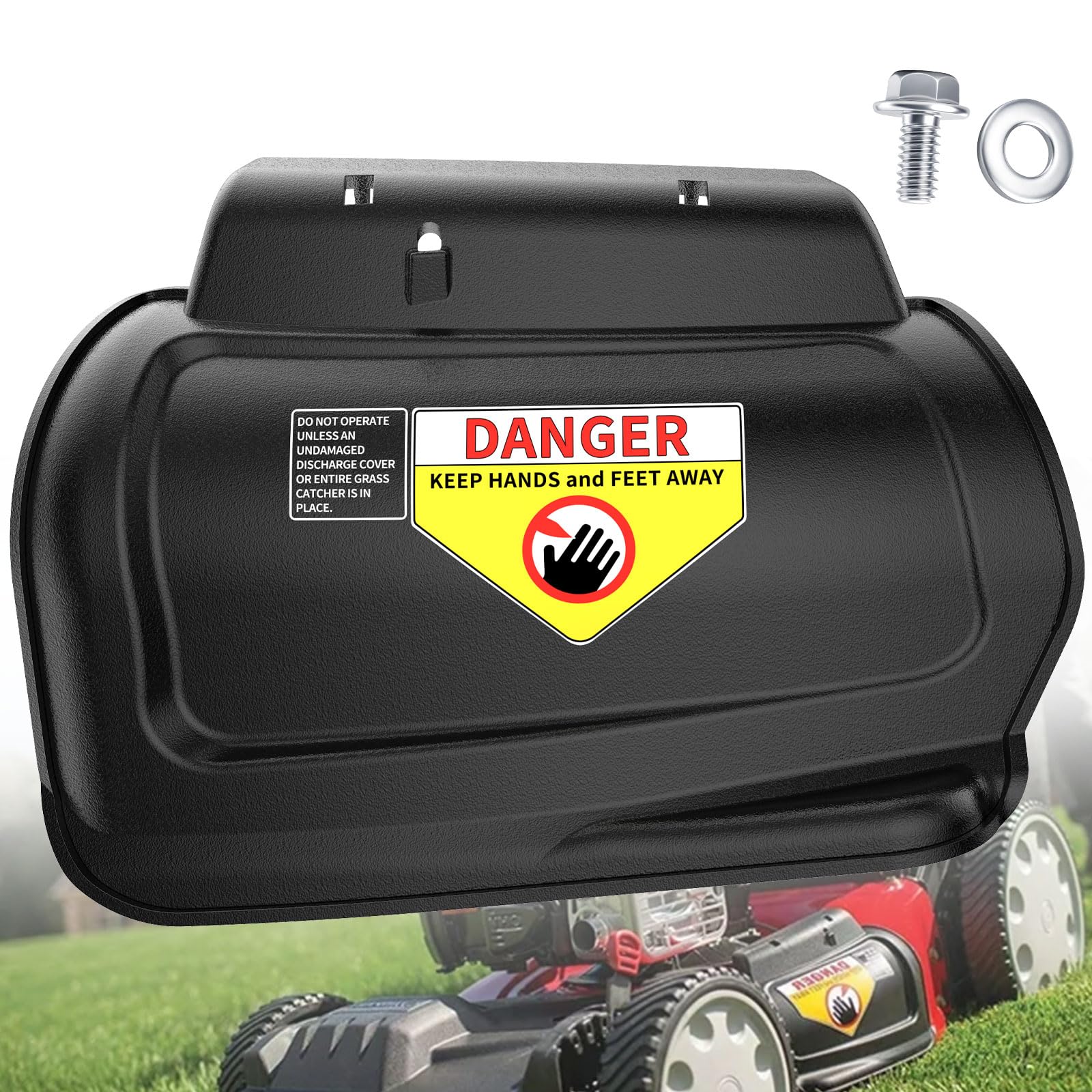 987-02516A Hinged Mulching Plug Assembly Compatible with MTD Cub Cadet S-napper & Troy Bilt TB110 TB130 TB230 Lawn Fits 987-02516 21" Push/Walk Behind Mower