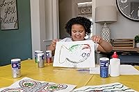 Vista 3 de Spectra Arts & Crafts - Purpurina, morado, 4 onzas, 1 tarro