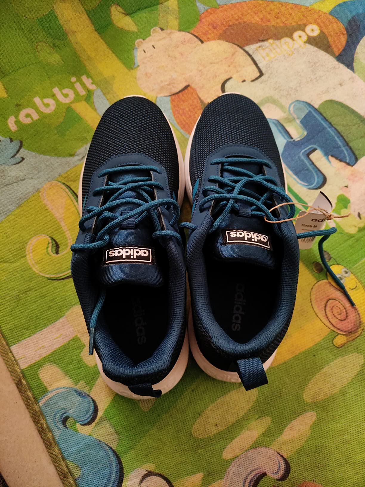 Buy Adidas Mens Throb M BLUNIT/ACTTEA Running Shoe 8 UK (CM4884) at