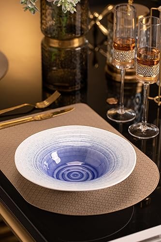 Miniatura 4 de Tazón para pasta, cuenco grande para cocina, ensaladera, frutero para encimera de cocina, cuenco decorativo moderno para encimera de mesa, cuenco