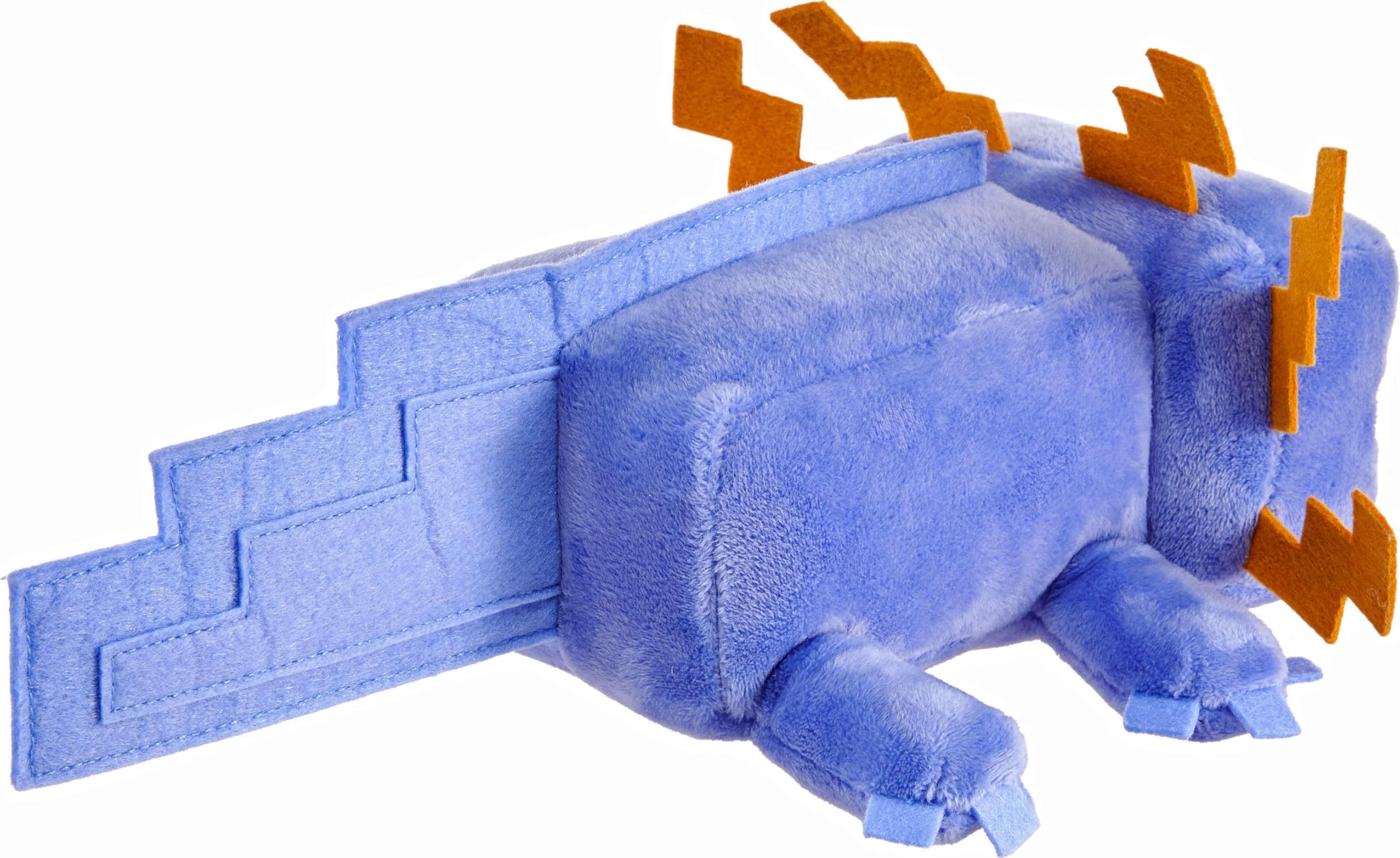 Mattel Minecraft Plush Toy, Collectible Blue Axolotl Soft Doll Inspired by Video Game Character, 8-inch, JDH77 - Image 4