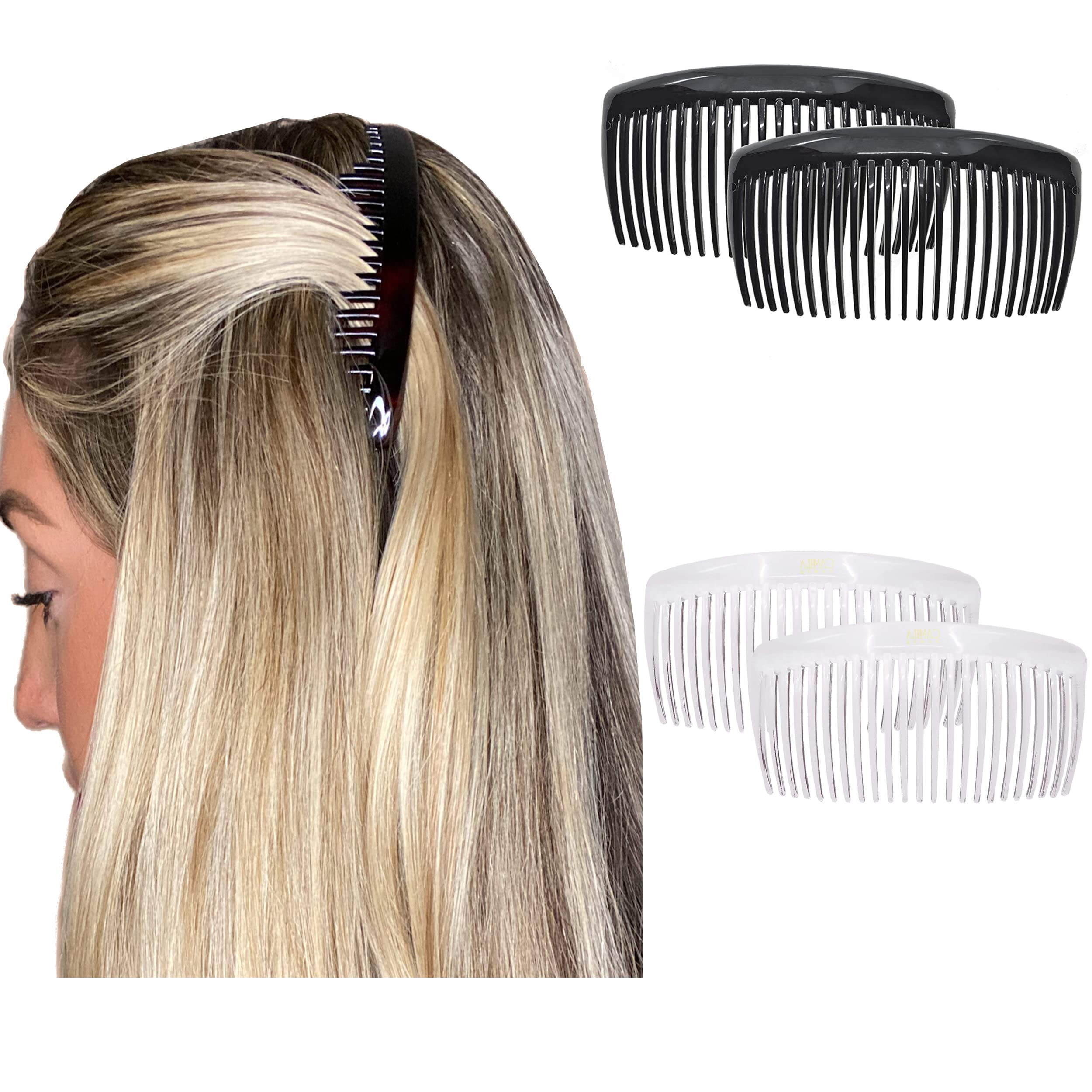 French Side Combs - Camila AD66/2 -15 French Side Combs - Camila AD66/2 -15