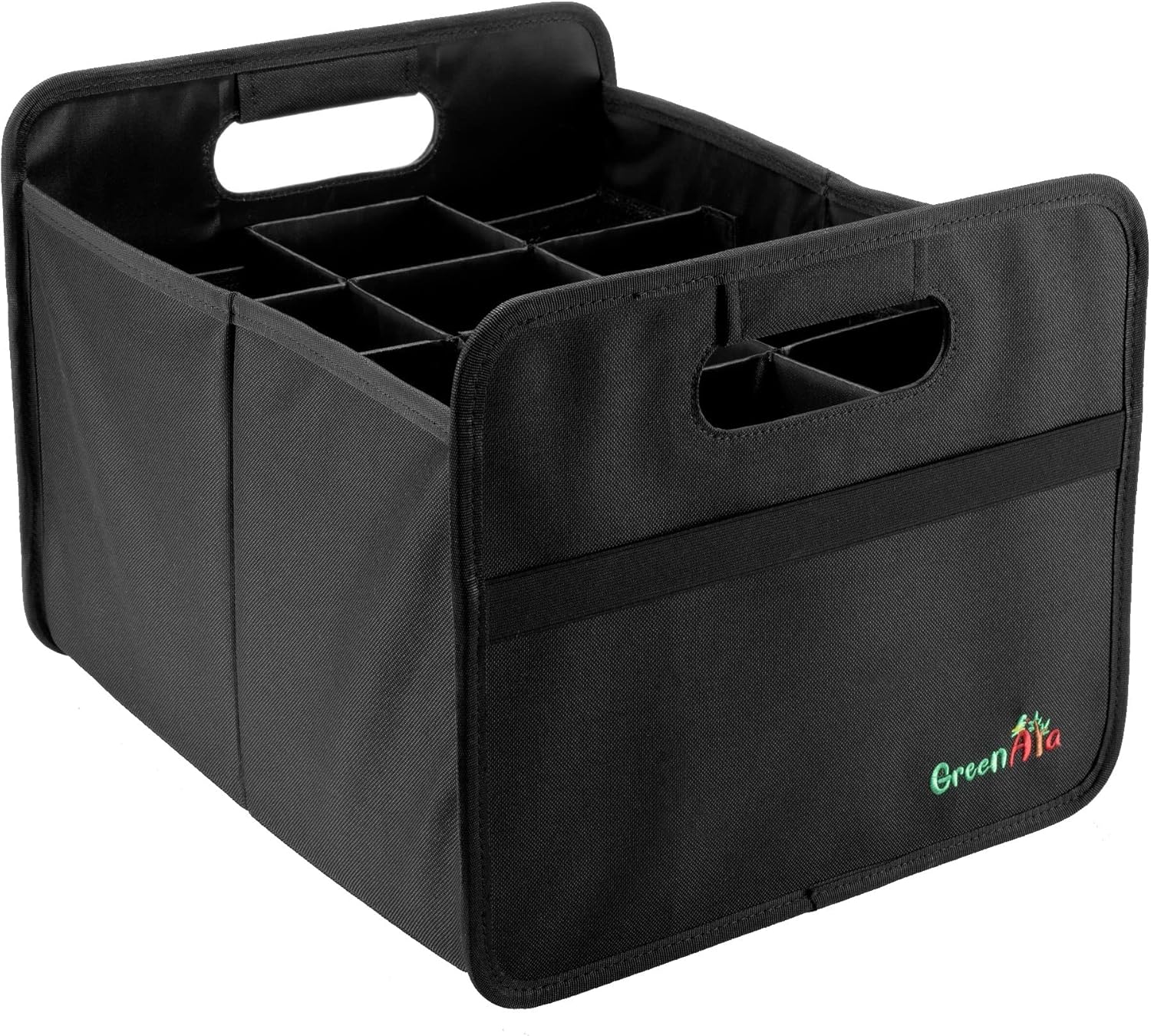 Collapsible Bottle Carrier 12 Bottle Carrier Foldable Reusable Wine