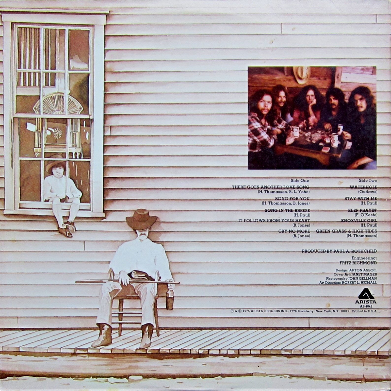S/T LP (VINYL) UK ARISTA 1975