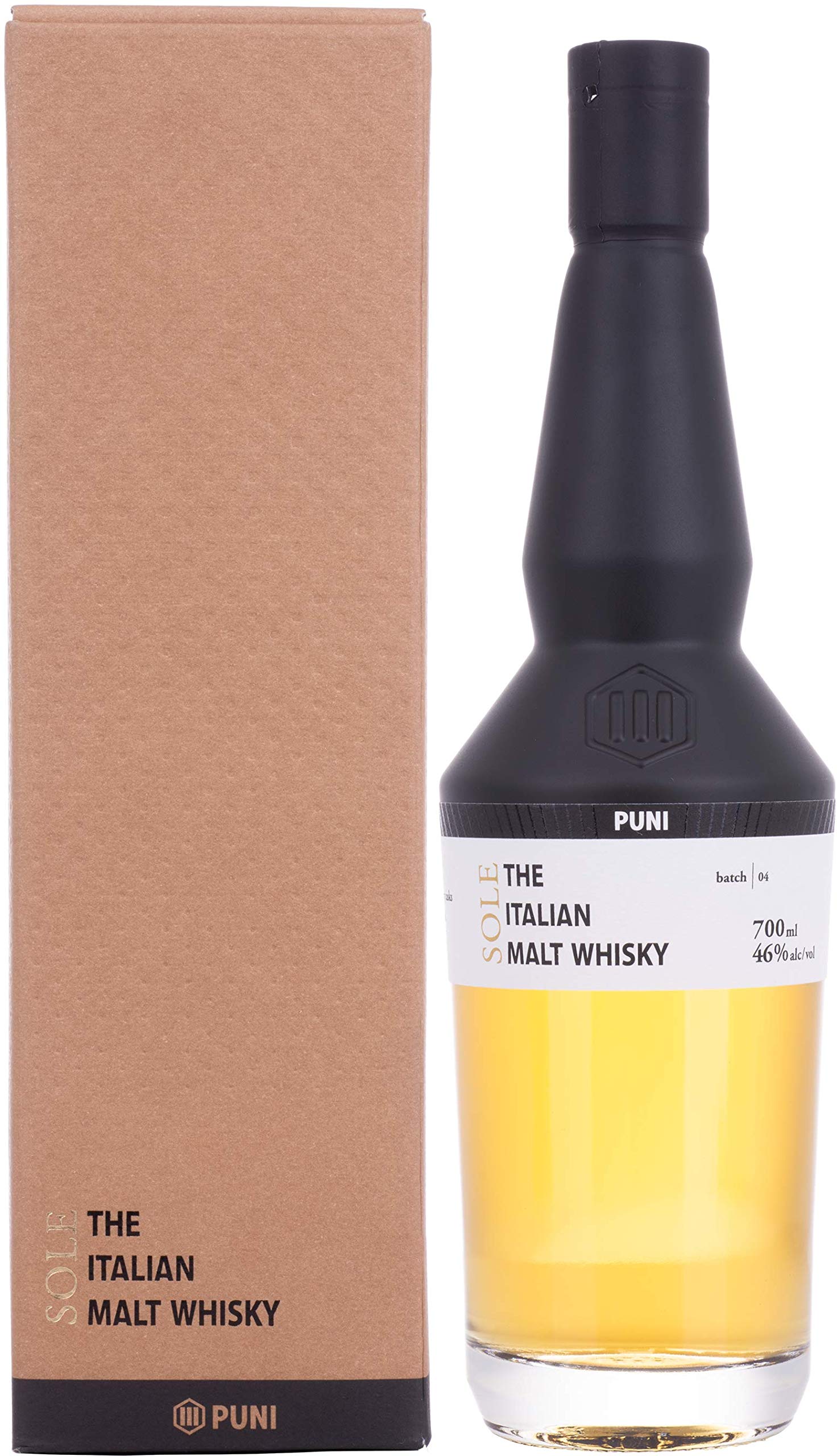 Puni SOLE The Italian Malt Whisky 46% Vol. 0,7l in Geschenkbox