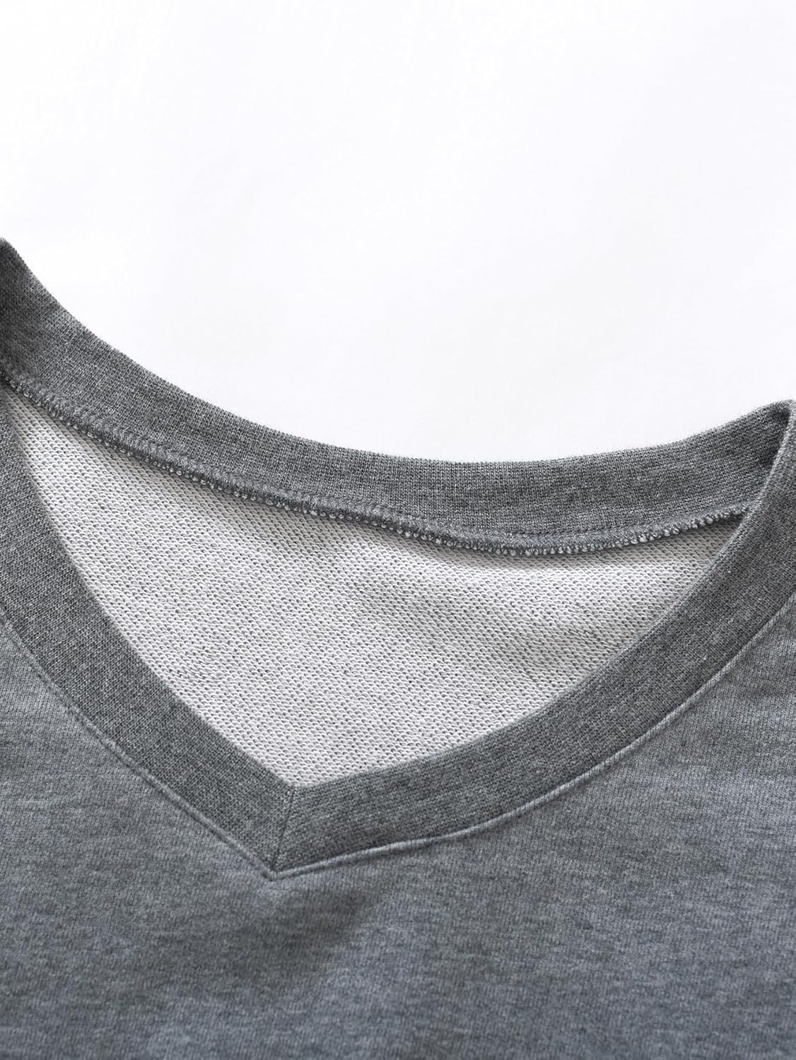 Weintee Women's Petite Cotton Sweatshirts for 5 FT Short - Image 4