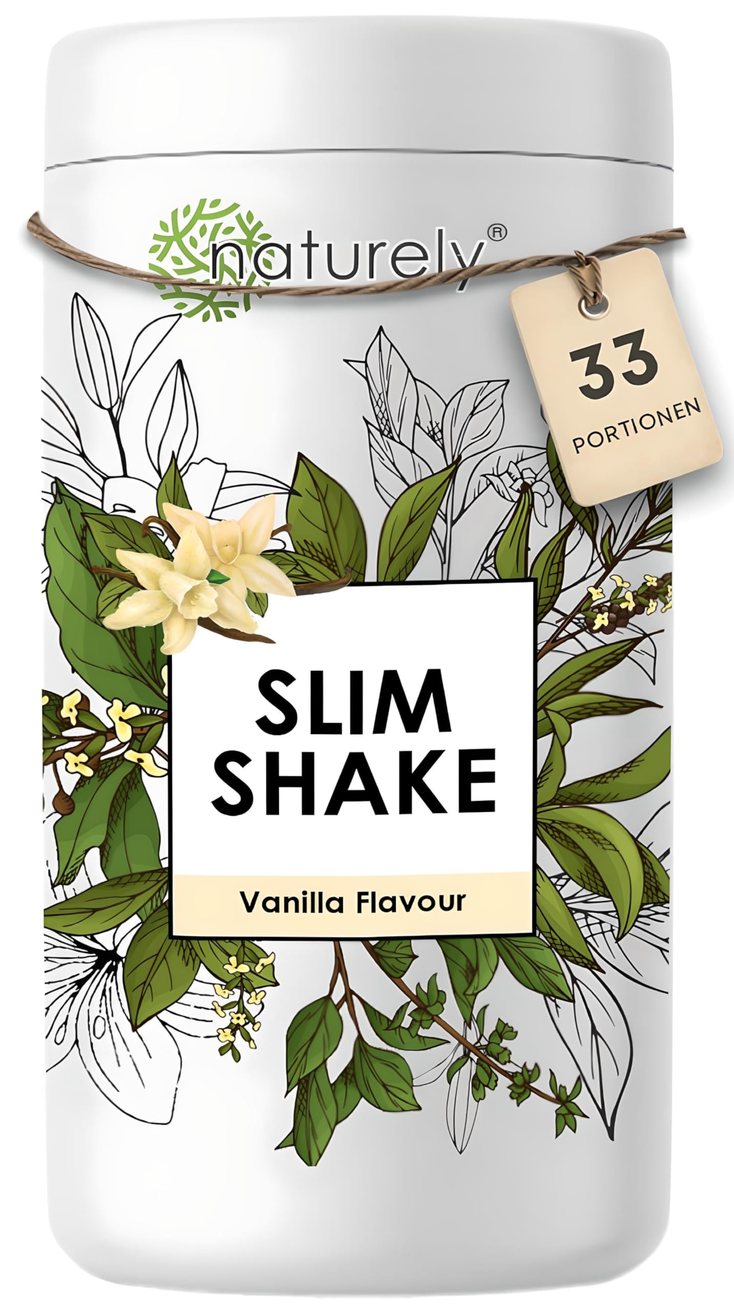 NATURELY Mahlzeitenersatz Shake Vanille