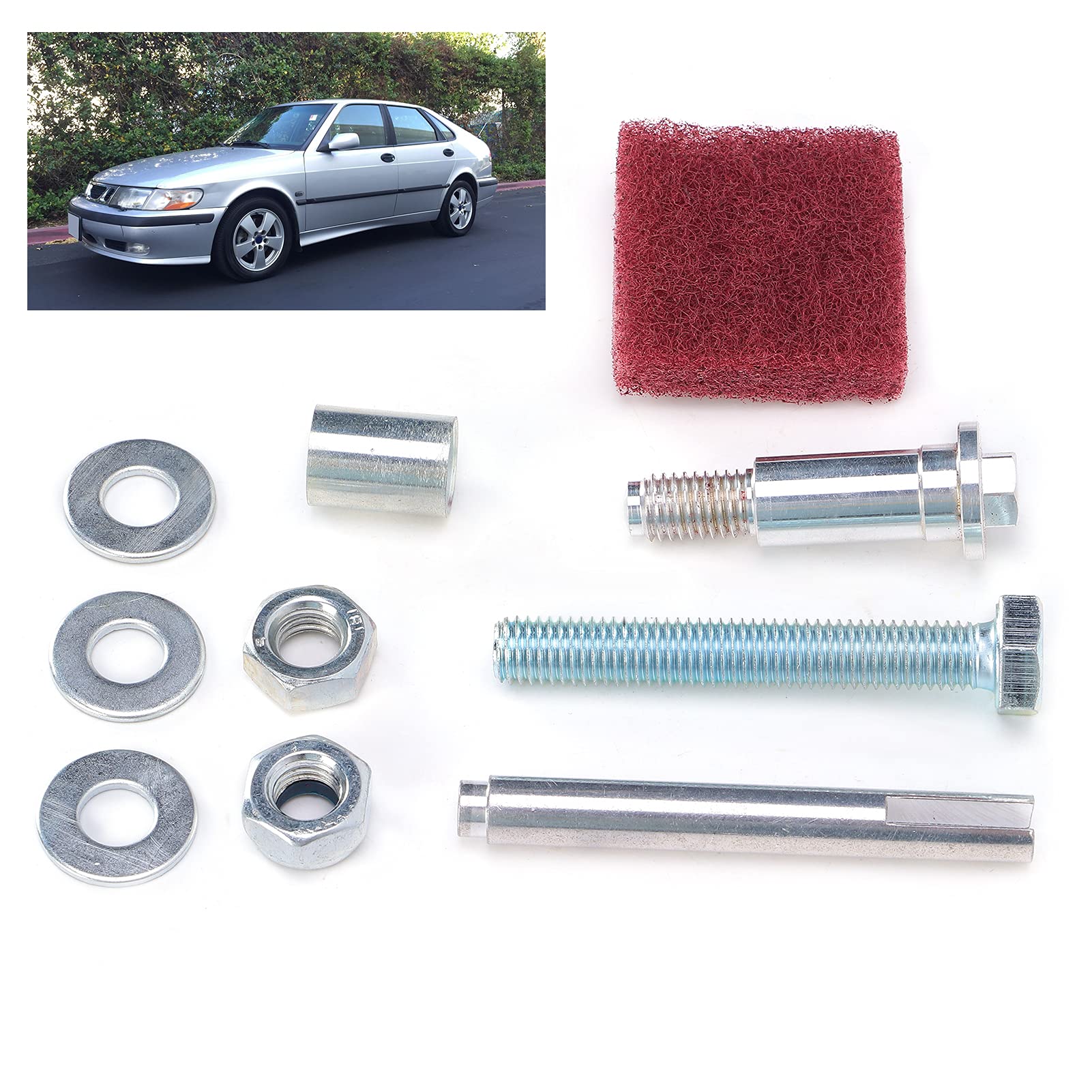 Kit di riparazione della torretta della torre dell'ingranaggio, Qiilu 55556311 Kit di Riparazione Torretta Torretta Ingranaggi 55354731 Sostituzione Accessori per Saab 9-3 2002 in Poi
