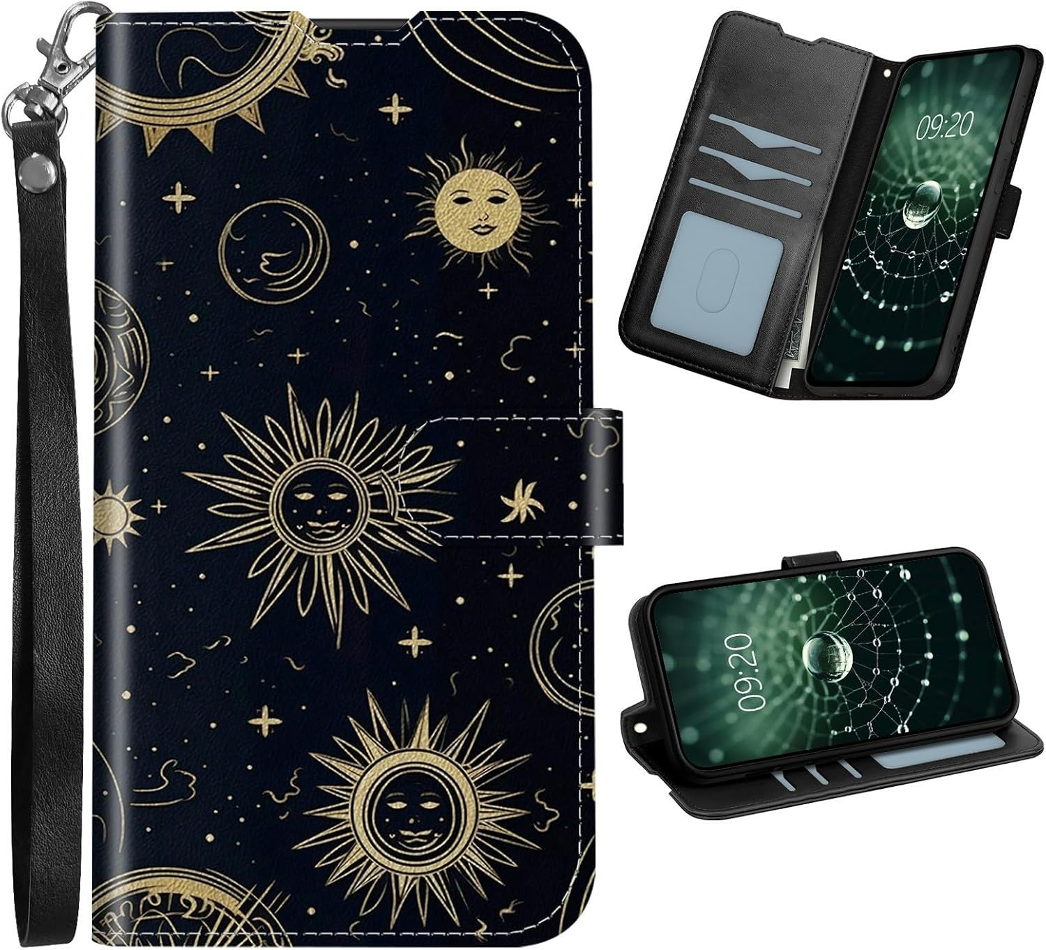 for Moto G Play 4G 2024 Case Wallet Case with 3 Card Slots