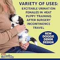 Vista 9 de Hartz Comfitables - Pañales desechables para perros, talla XXS, 42 unidades, ajuste cómodo y seguro, fácil de poner, pañal súper absorbente