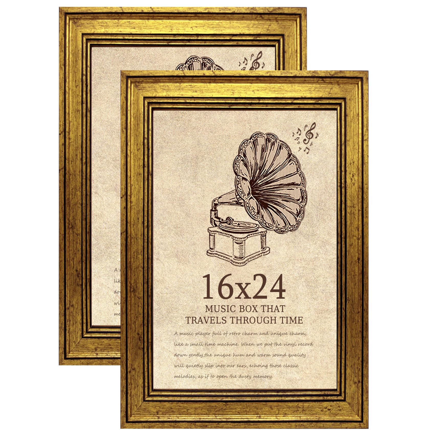 TKYGU Vintage 16x24 Frame 2 Pack