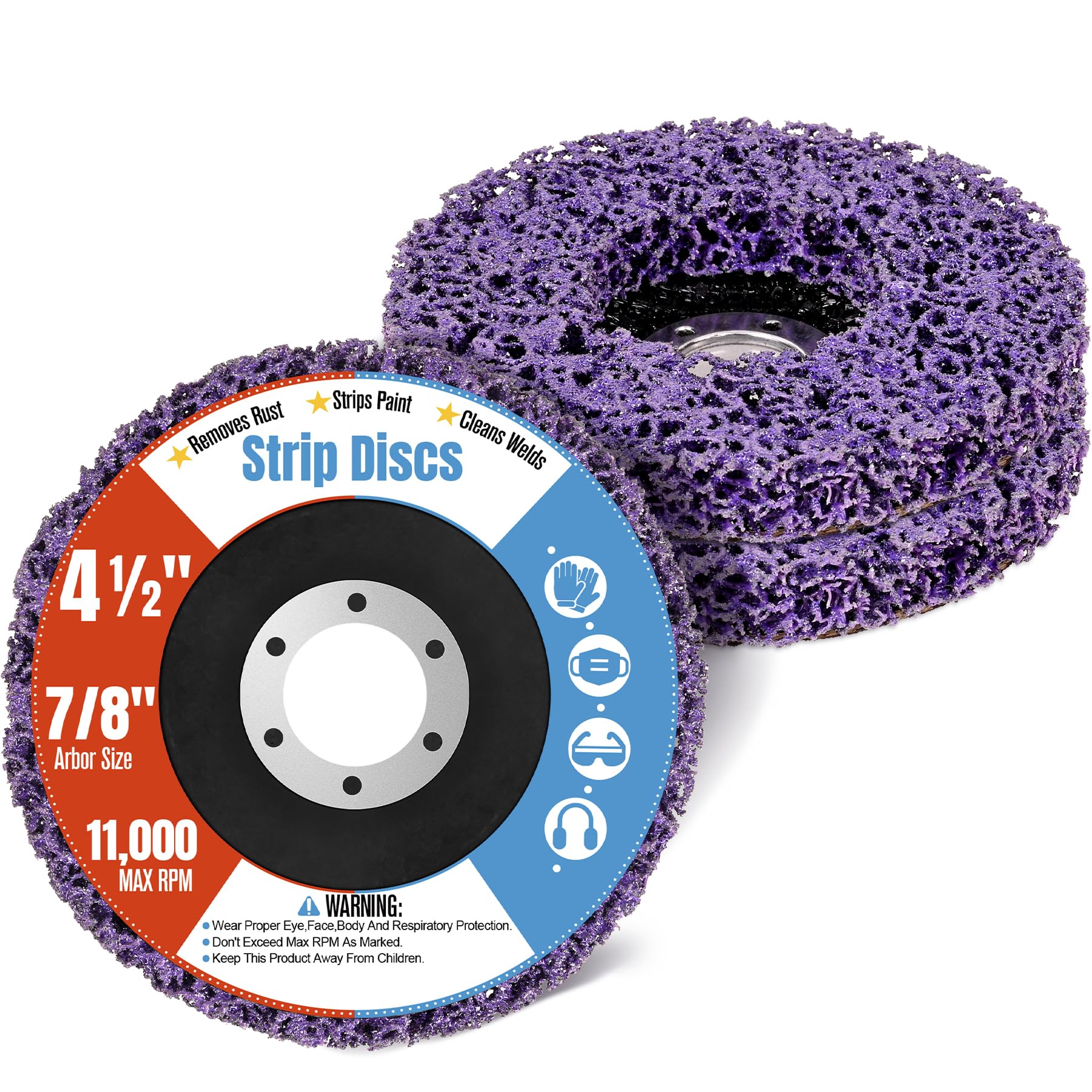Paint Rust Remover Stripping Discs for Angle Grinder -10 Paint Rust Remover Stripping Discs for Angle Grinder -10