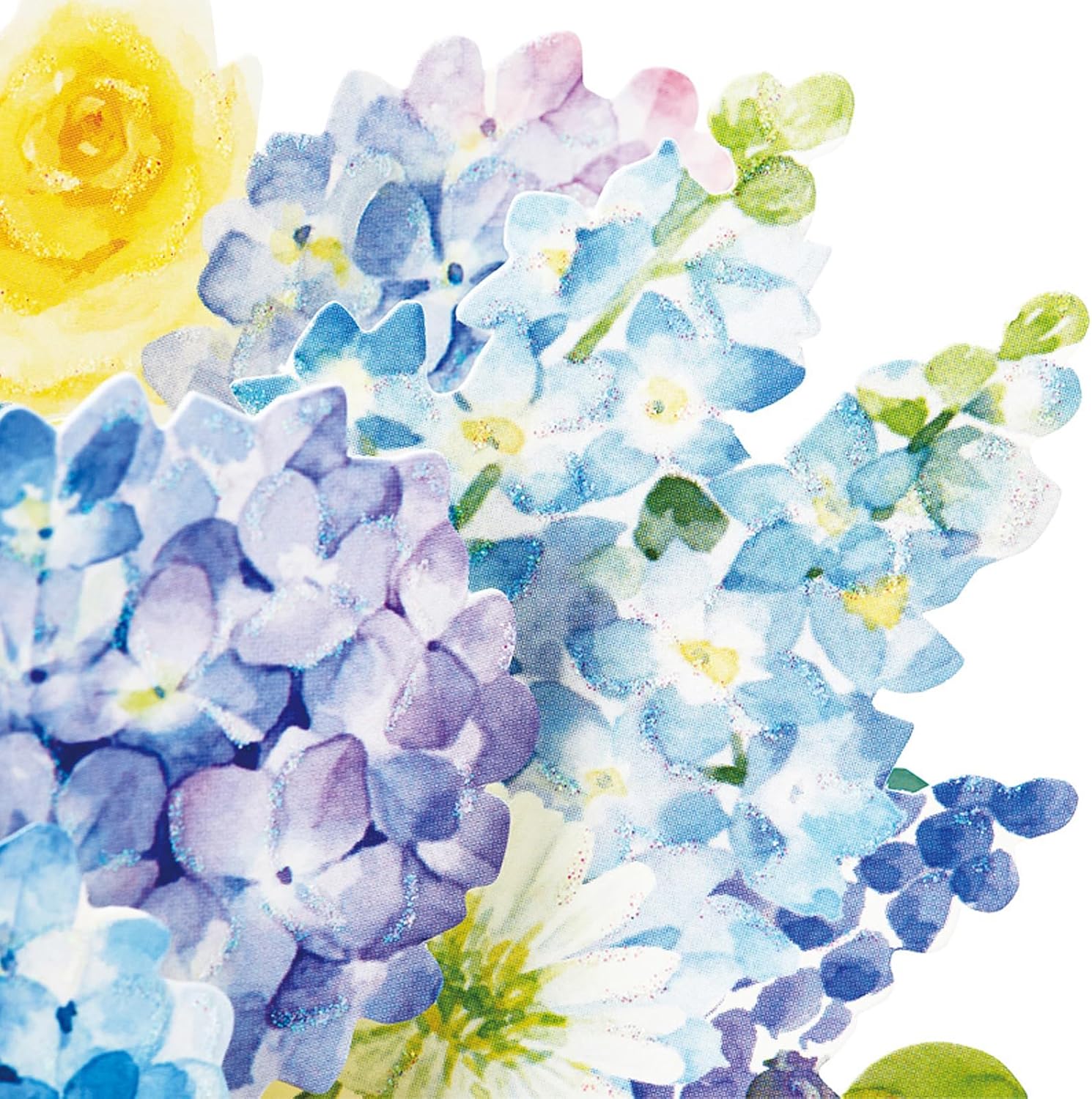 Sanrio 484261 Message Card Greeting Card Early Summer Seasonal Flower Basket JES 15-5