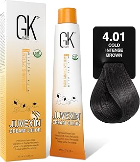 Global Keratin Permanent Hair Cream Color with 87+ Shades (3.4 Fl Oz/100ml) Nourishing & Cleansing Colors for Styling High Performance Long Lasting Natural Toner Hair Dye Tubes - Unisex