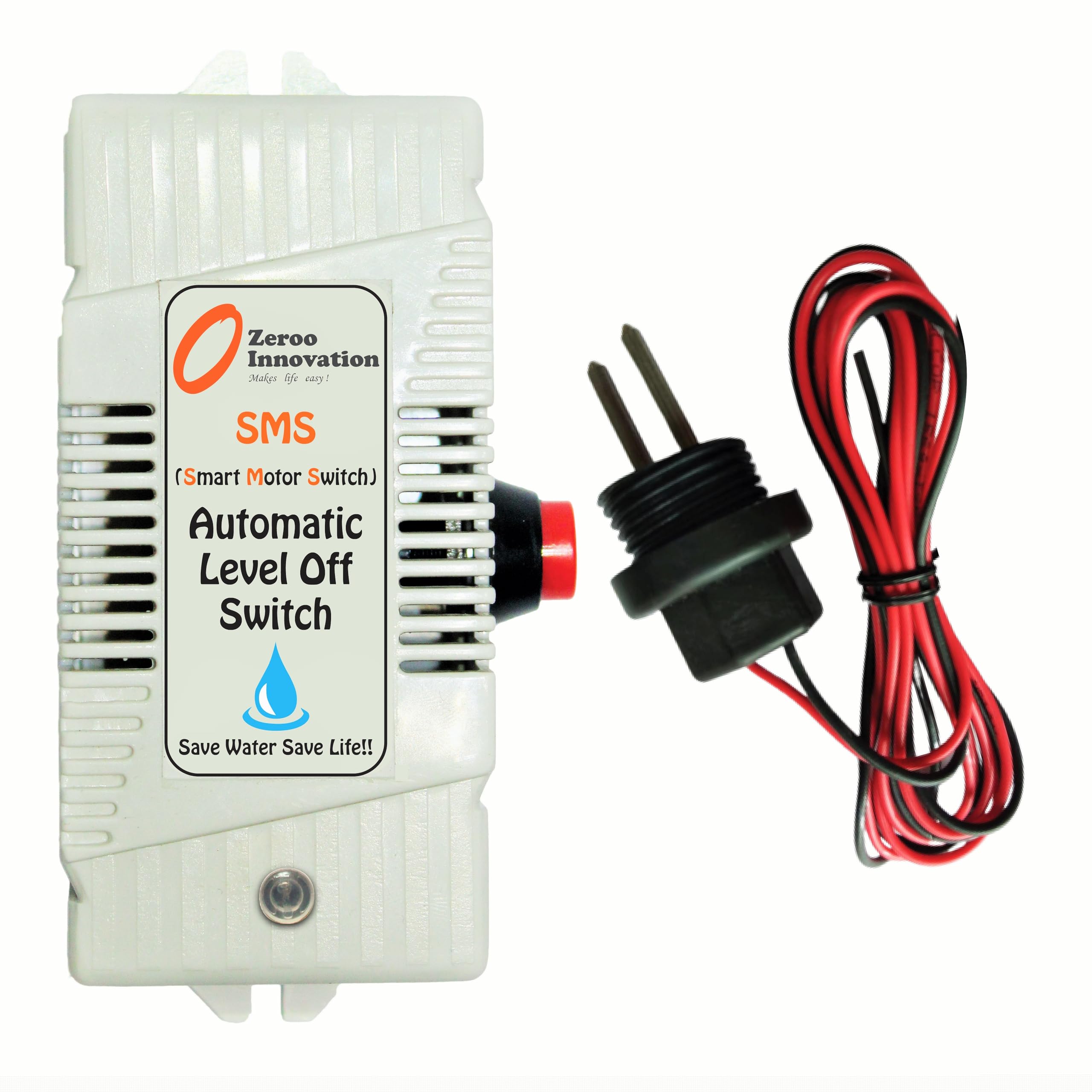 Smart Motor Switch for Bore-Well & Water Pump Motor Sensor (Single Phase)