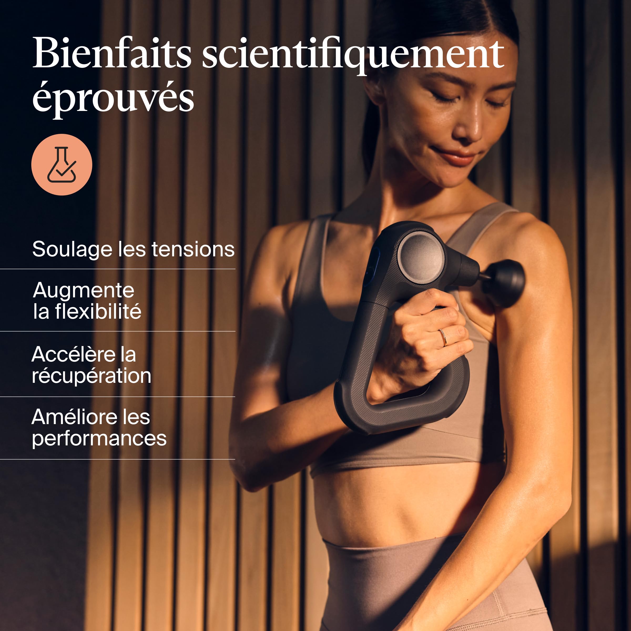 Therabody Theragun Prime Pistolet de massage (6ème génération) ? Massage profond et puissant dans un design robuste et durable pour une récupération fiable