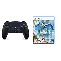 Sony PlayStation 5 - DualSense Wireless Controller Midnight Black + Horizon: Forbidden West