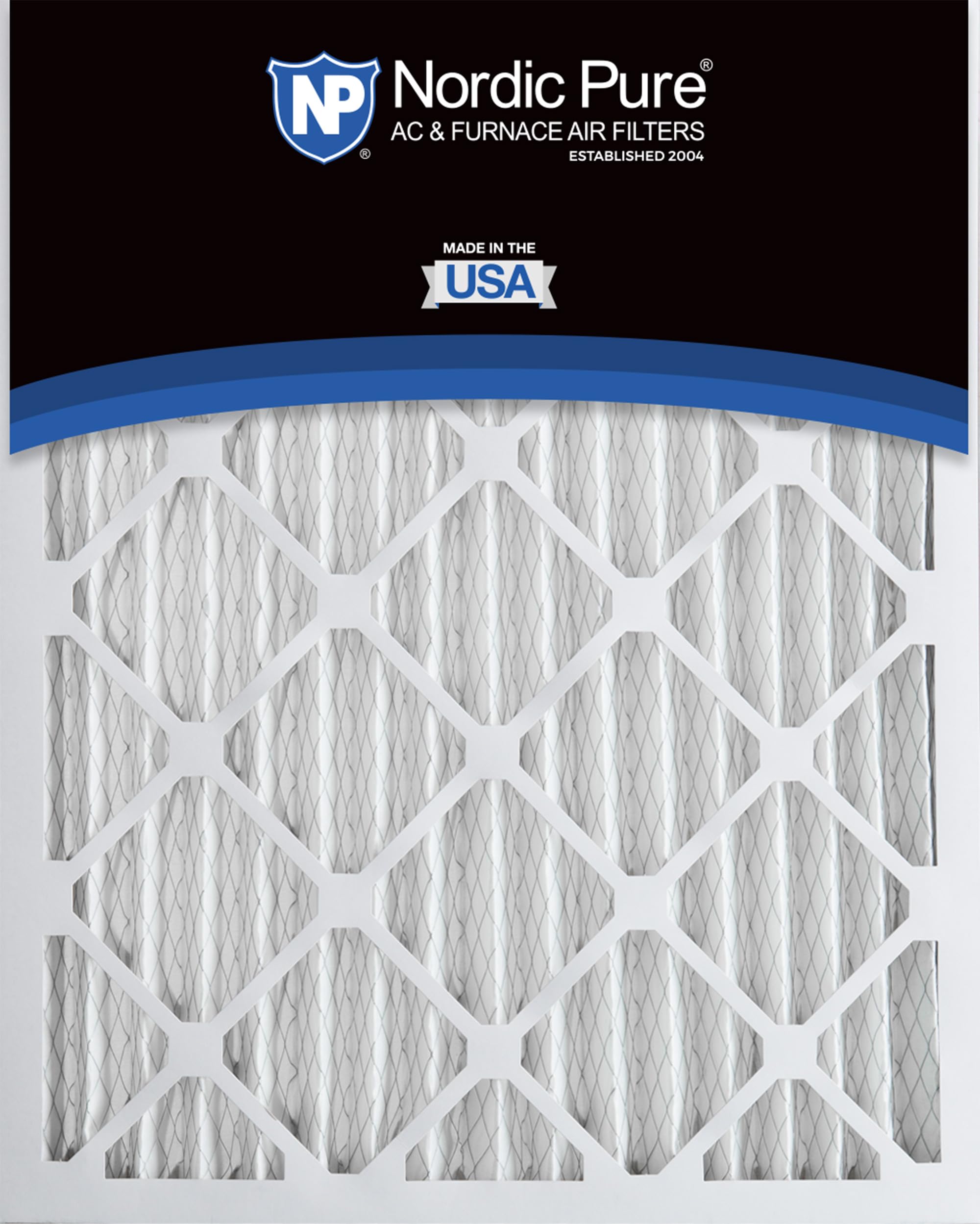 Amazon.com: Nordic Pure 20x24x2 (19 3/8 x 23 3/8 x 1 3/4) Pleated