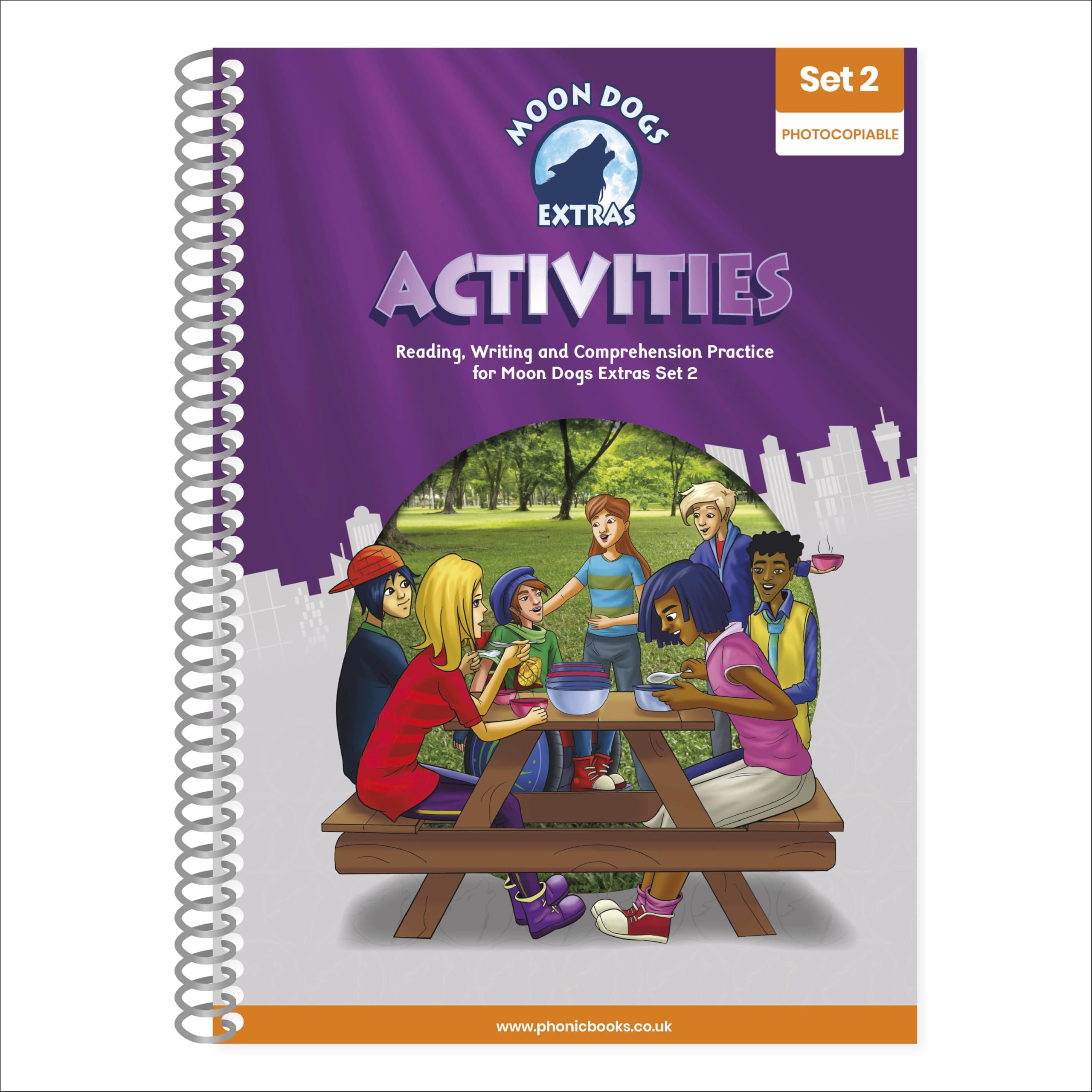 Phonic Books Moon Dogs Extras Set 2 Activities by Phonic Books (Spiral bound)