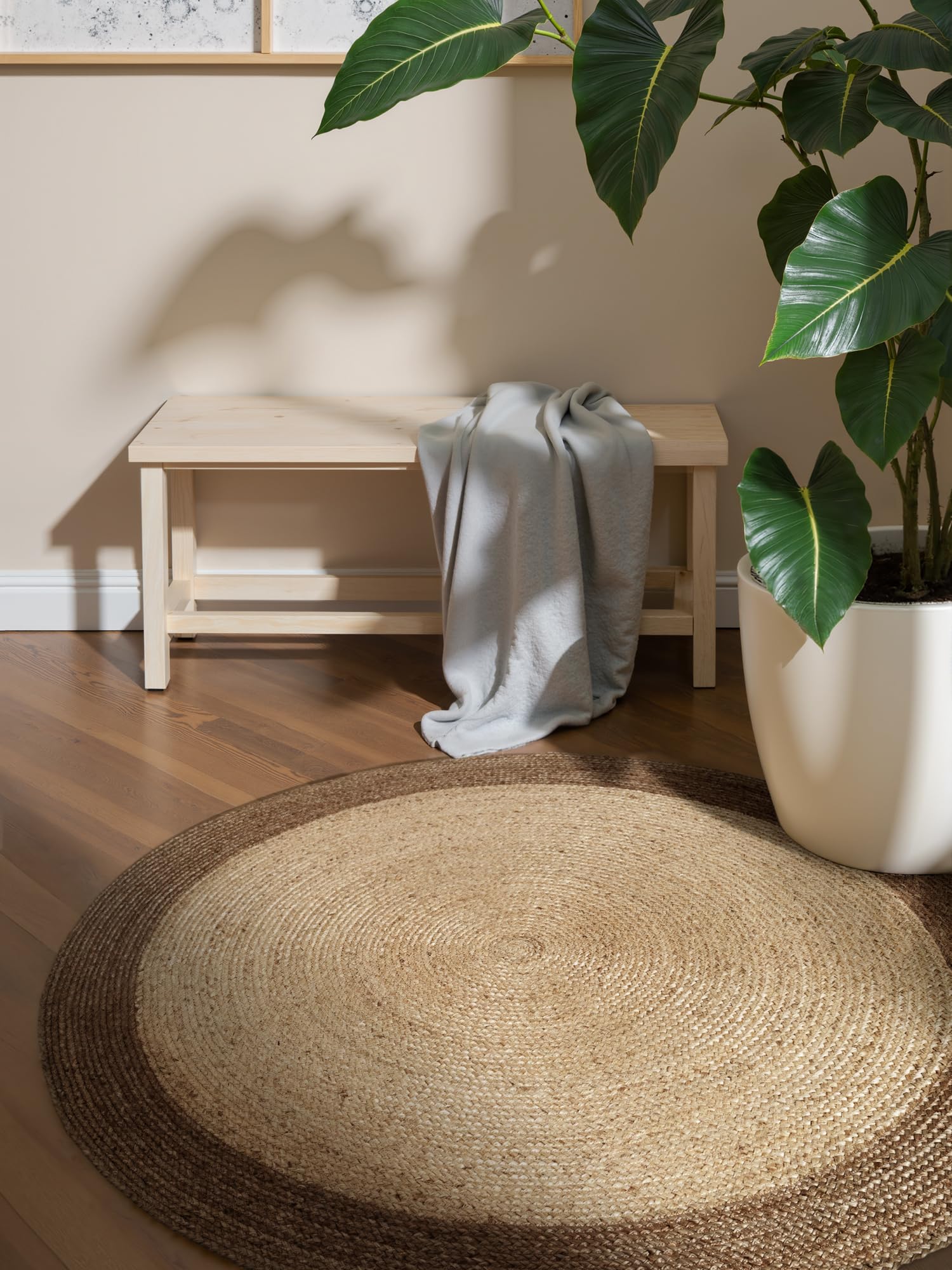 Hanse Home Jutta - Jute tapijt, natuurlijk en handgemaakt