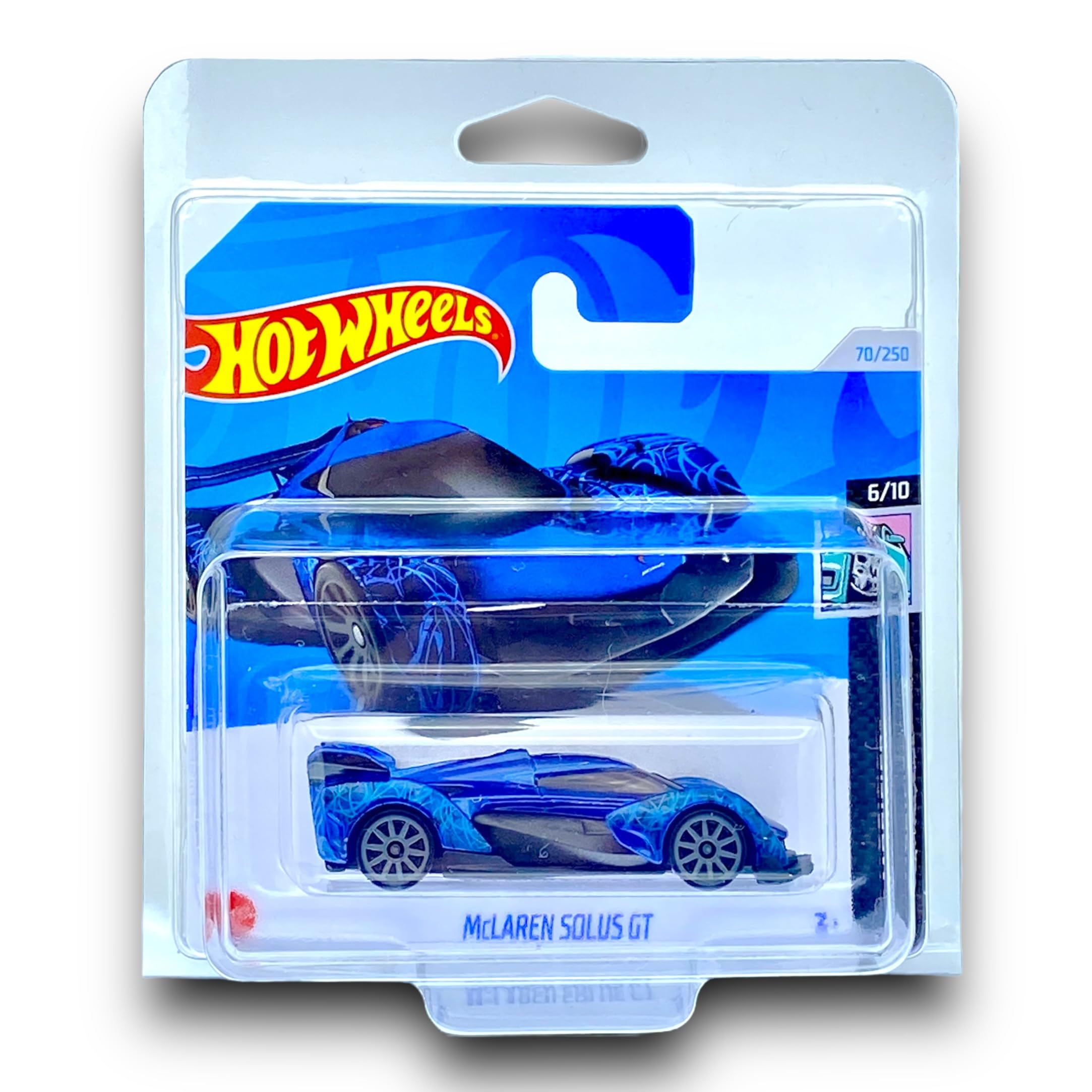 Hot Wheels McLaren Solus GT (Metallic Blue & Black) 6/10 HW