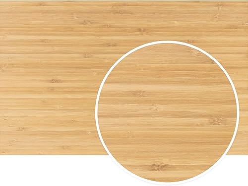 Miniatura 5 de 6 hojas de bambú  18 de pulgada, 12 x 19 pulgadas, premium de dos caras con núcleo de MDF, listo para Glowforge, sin terminar