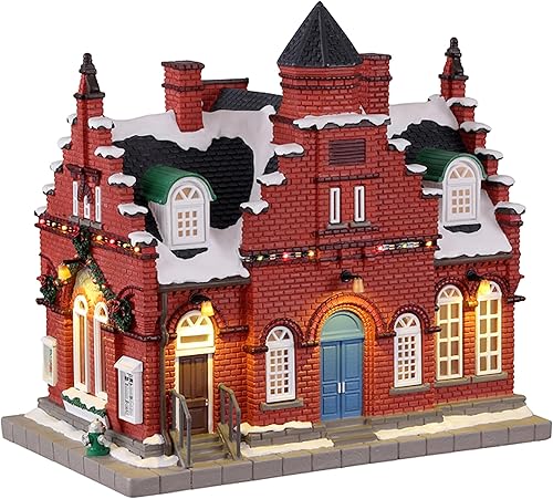 Village Collection Town Offices 1884, con adaptador de 4.5V