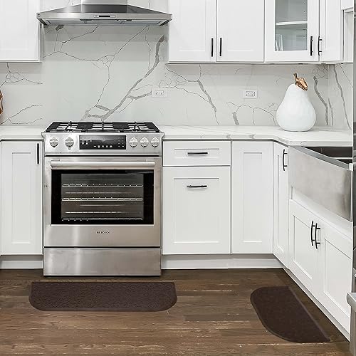 Miniatura 8 de Chef Gear Tapete de cocina antifatiga Gelness - Diseño Clarance - Tapete de chef acolchado cómodo - Piel sintética - Alivio para cocinar y estar de