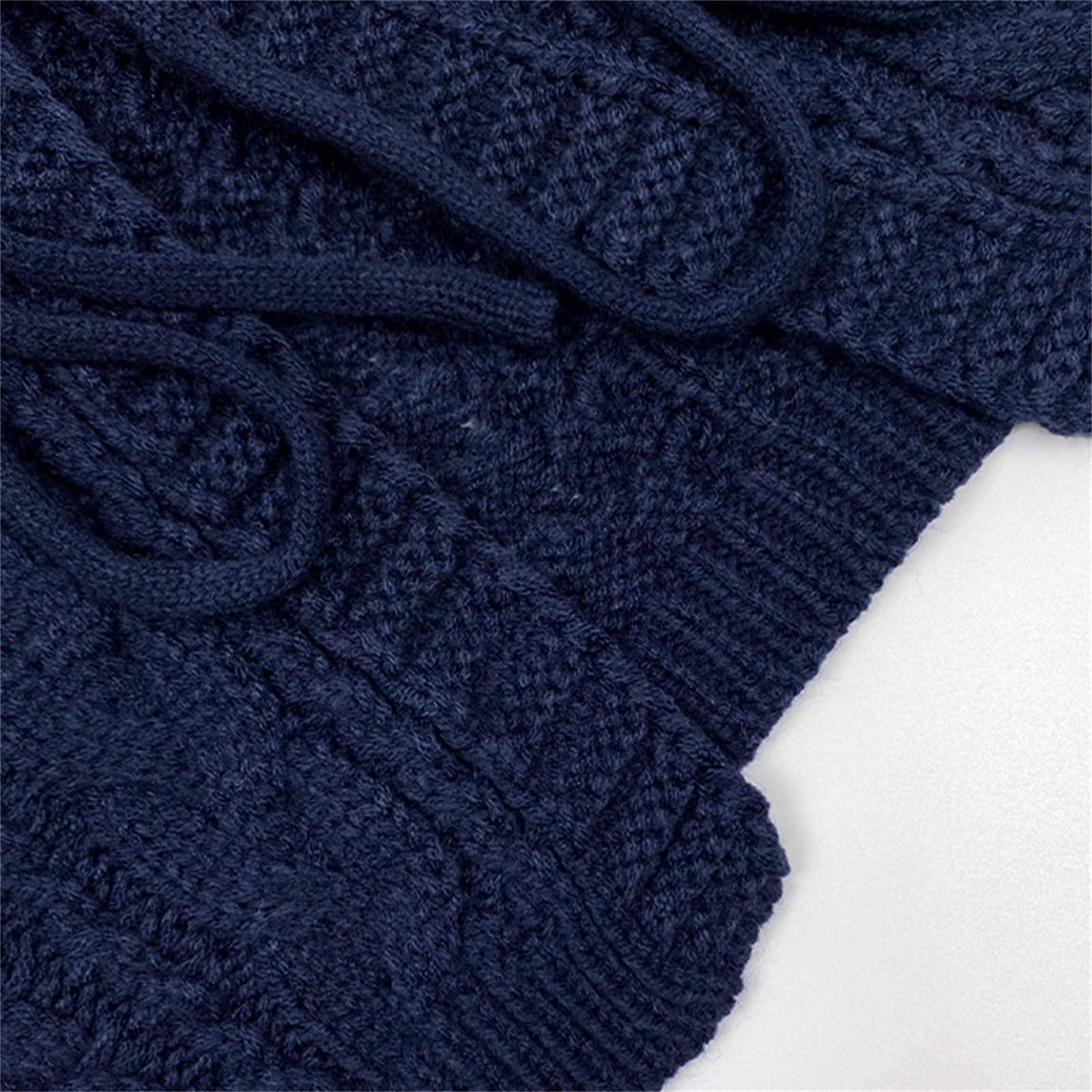 Damen-Cardigan in Unifarben mit überschnittenen Schultern und Bindeband vorne, kurzer, Leichter Cardigan mit Schleife zum Binden, Trendige Strickjacken für den Herbst.