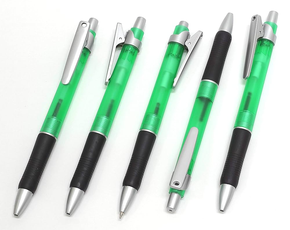 ボールペン　シルバーグリップ Amazon | スナップクリップポイントシルバーボールペン 100本