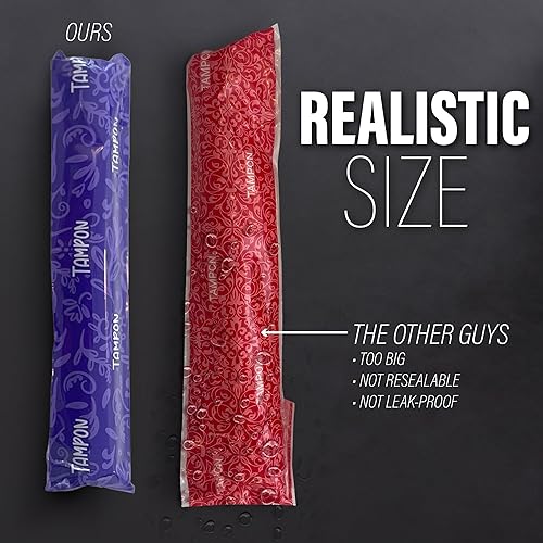 Miniatura 5 de Tampon Flask  5 frascos ocultos falsos a prueba de fugas para mujeres  Tampón de alcohol  Tubos de alcohol de tampón perfectos para conciertos,