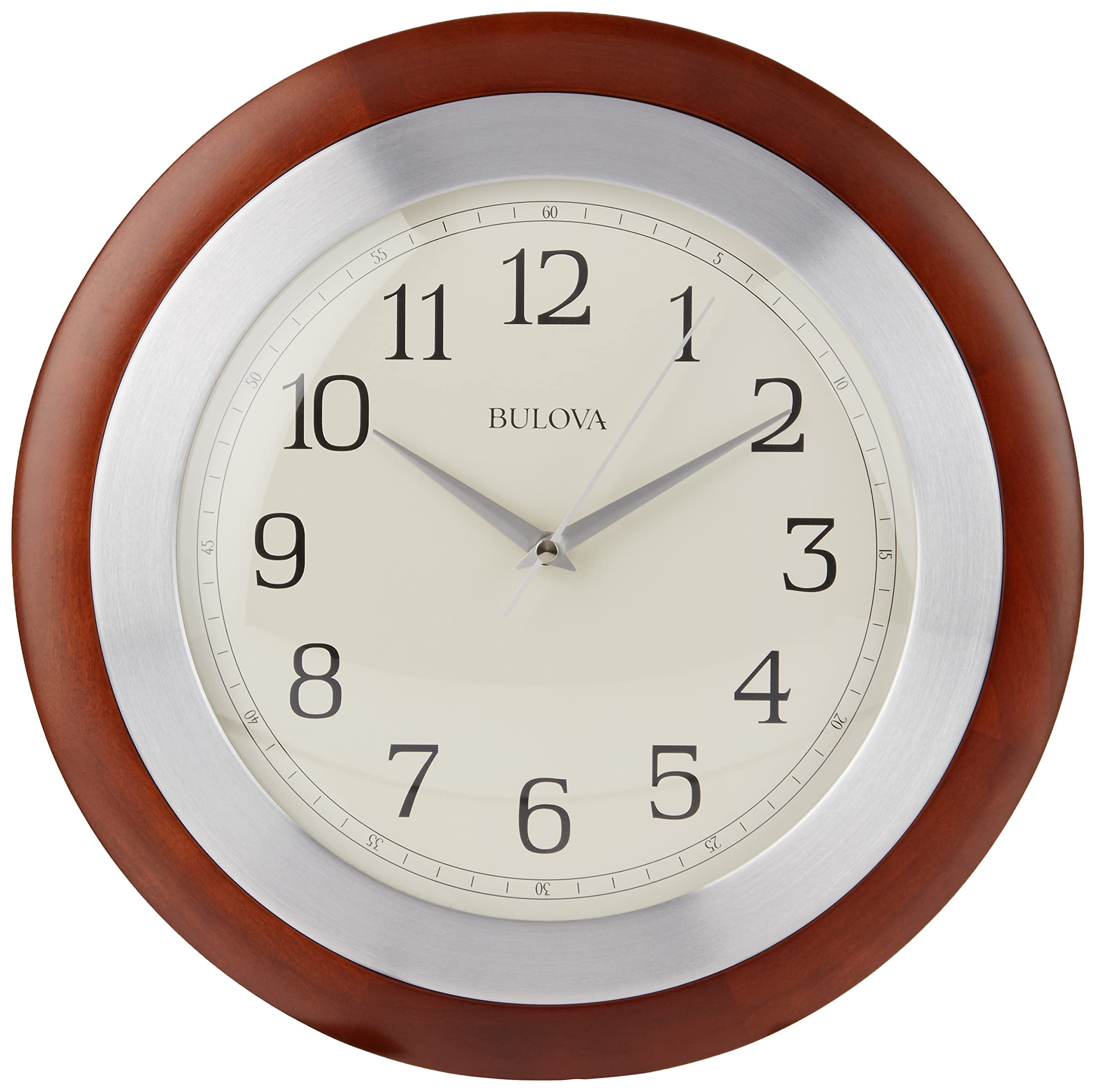 Amazon.com: Bulova C4228 Reedham Wall Clock, 14