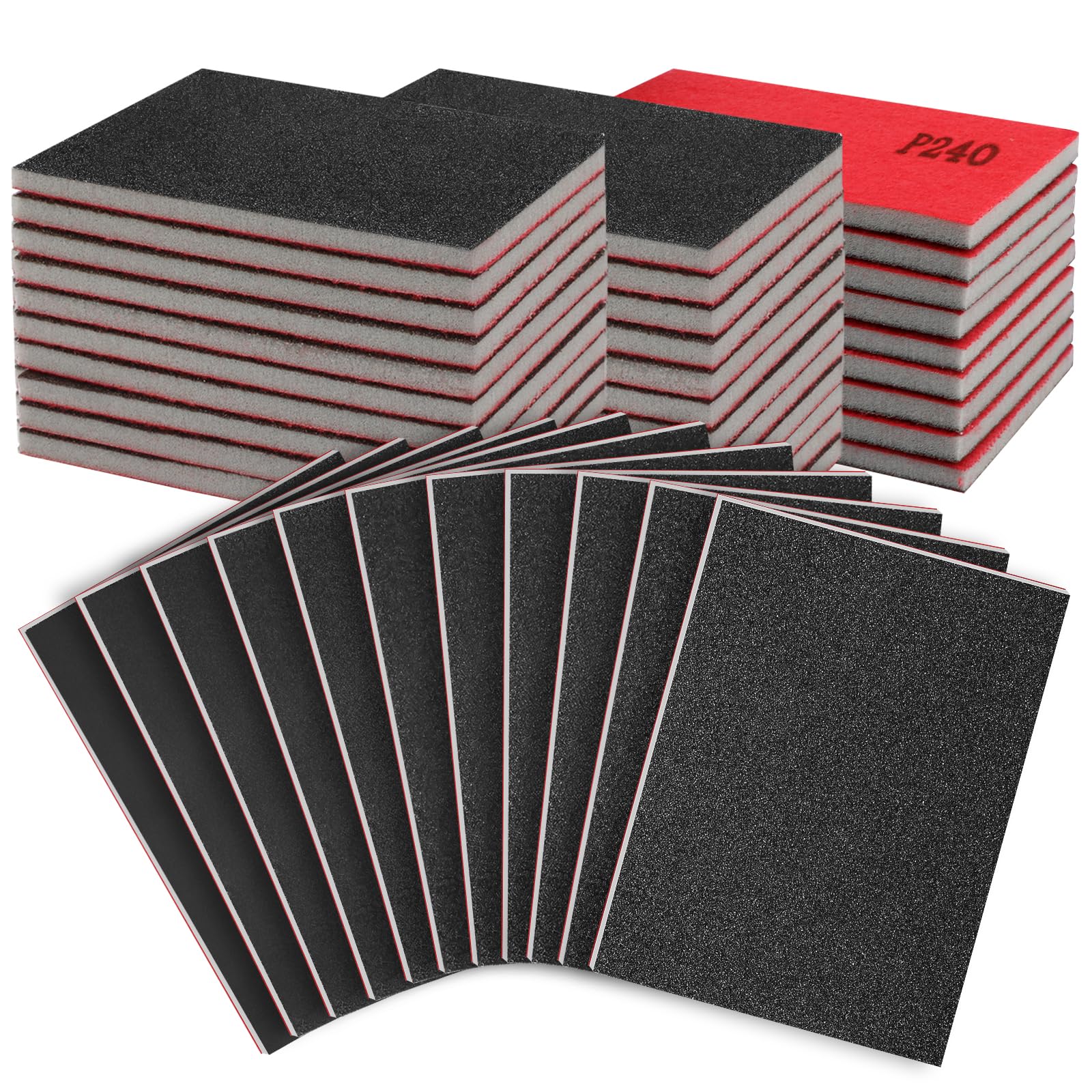 Mkobon Sanding Sponges - 27 Pcs Grit Set -10