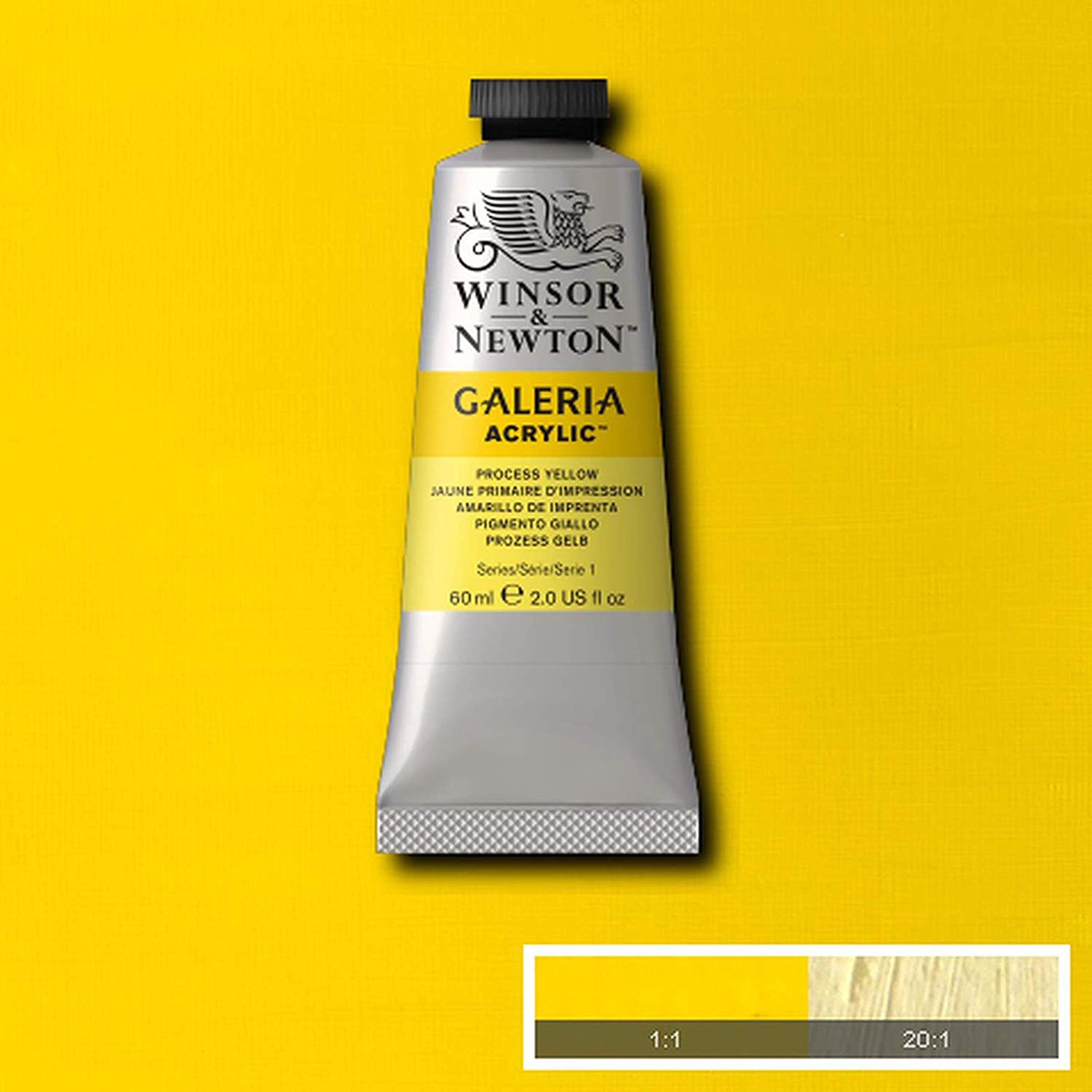 Winsor & Newton Galería - Pintura Acrílica , 60 ml, Amarillo (Yellow Ochre) — view 30