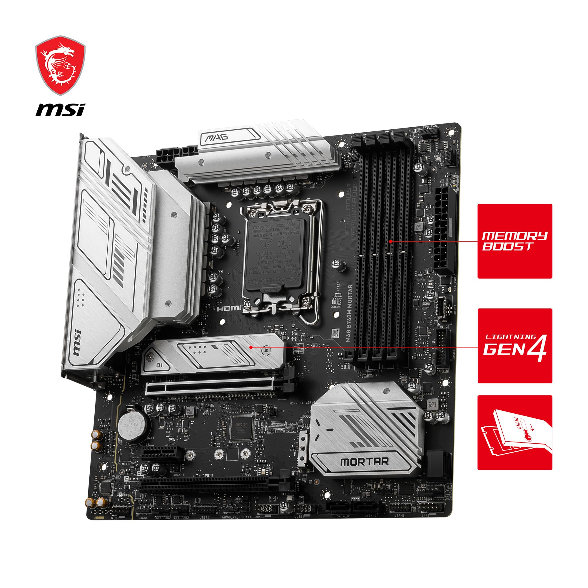 Amazon.in: Buy MSI MAG B760M Mortar Motherboard, Micro-ATX