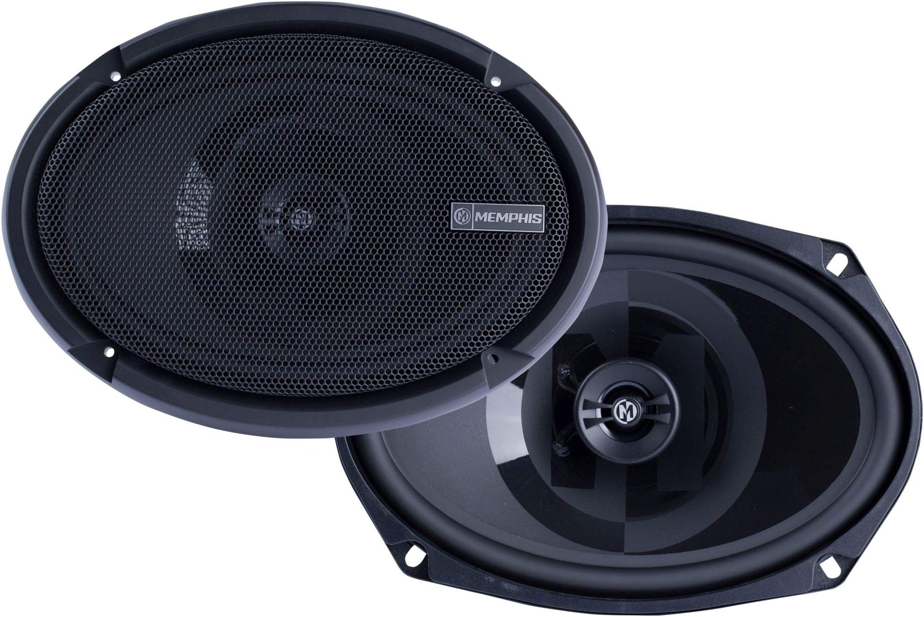 Memphis Audio PRX6902 Power Reference Series 6x9 2-Way Coaxial Speakers with Swivel Tweeters - Pair
