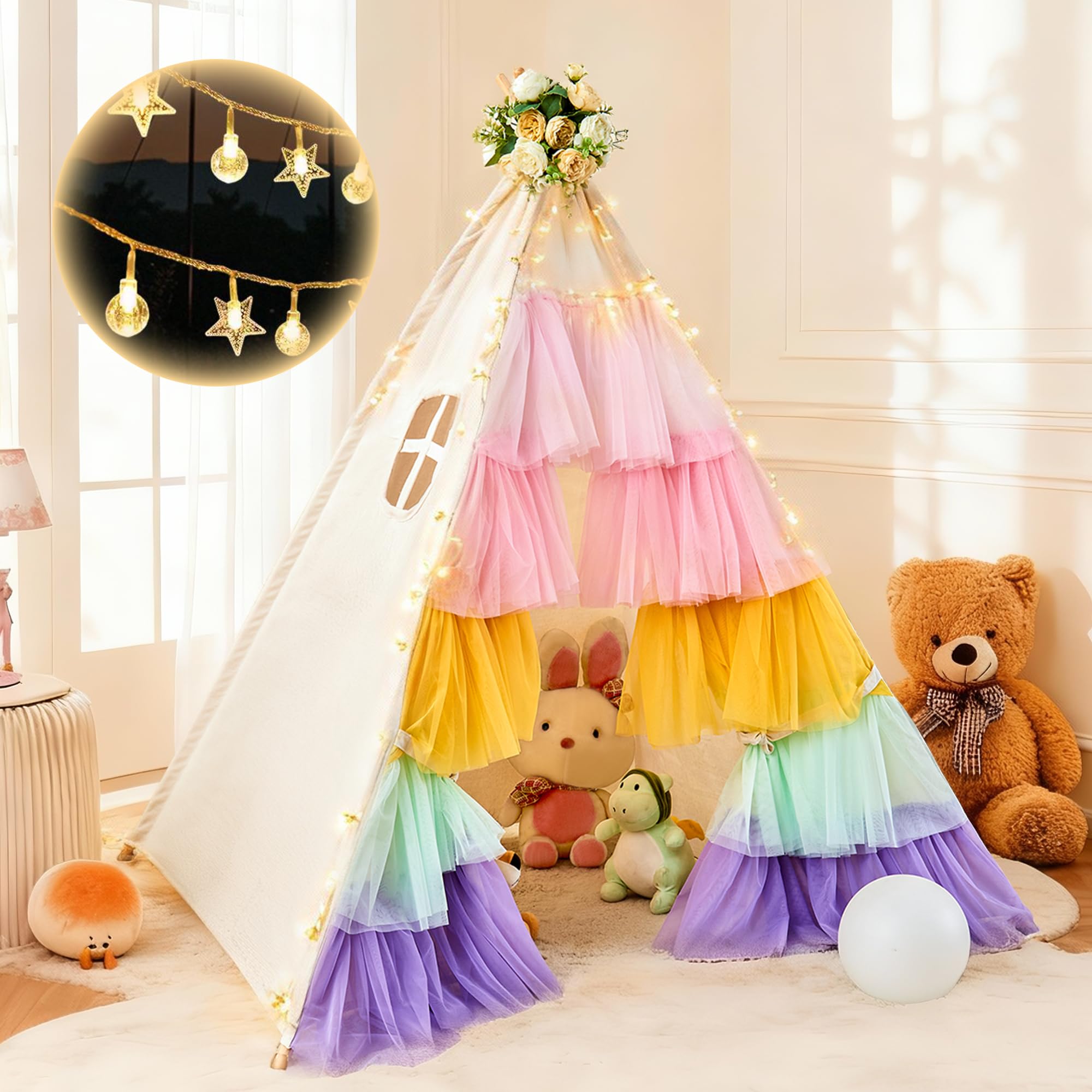 ArtCreativity Pop Up Princess Tent, Kids Playhouse Tent with a Carry Bag, Foldable Pink Princess Ball Pit for Girls 1,2  — deal on Shopping With Noya