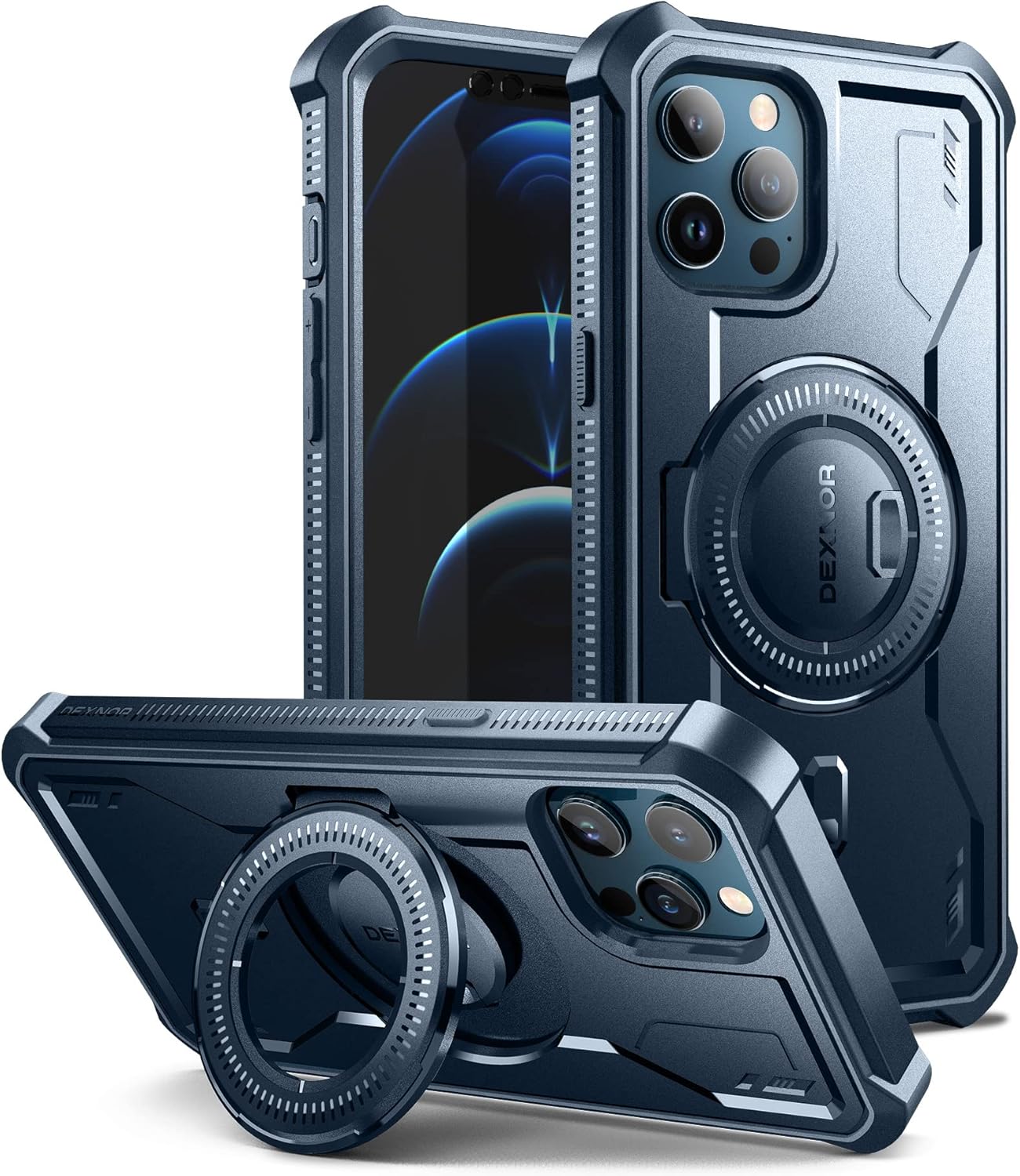 DEXNOR for iPhone 12 Pro Max Case Compatible for MagSafe[Built in