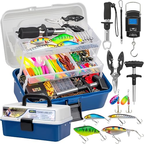 THKFISH Fishing Tackle Box tackle-box, Blue