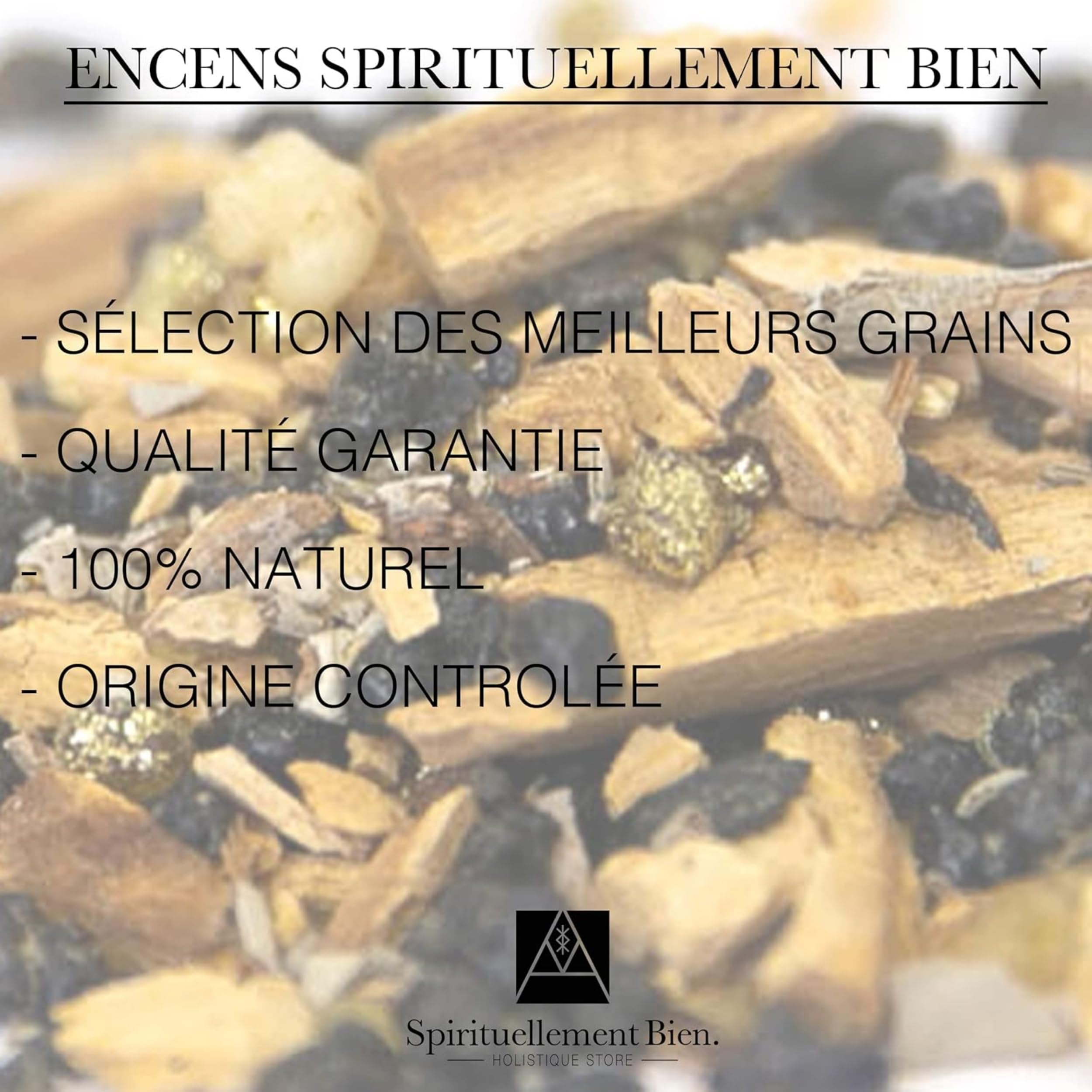 Bruciatore di incenso in bronzo con manico in legno + 10 carboni + 1 pinza + 1 set di incensi in resina SpiritualiBien Grande Purificazione - Pulizia - Regalo Esoterico (Spirito)