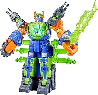 Transformers CYBERWORLD Scorponok Strike Battle Set, Converting Action Figure Playset with Lights and Sounds, Robot Toys for Boys and Girls, Kids, Ages 6+