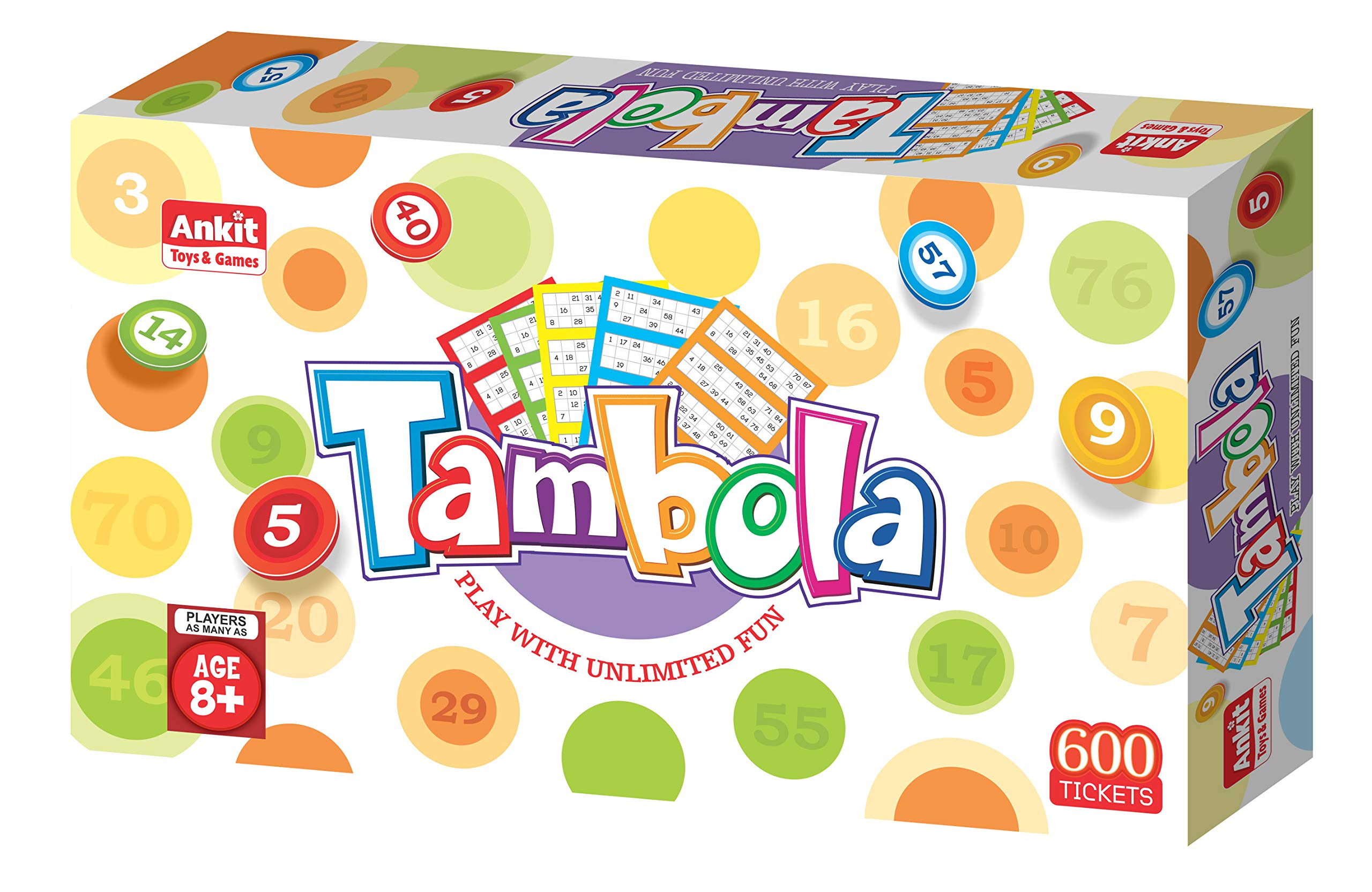 ALYNA Tambola Game 15" Board Game for 2 Players