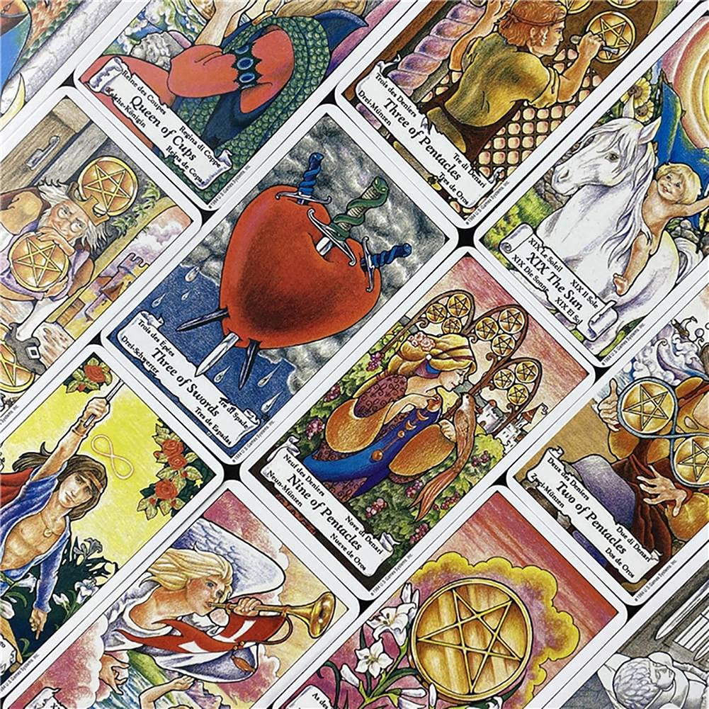Amazon.co.jp: Hanson Roberts Tarot Cards with Bag Funny Game