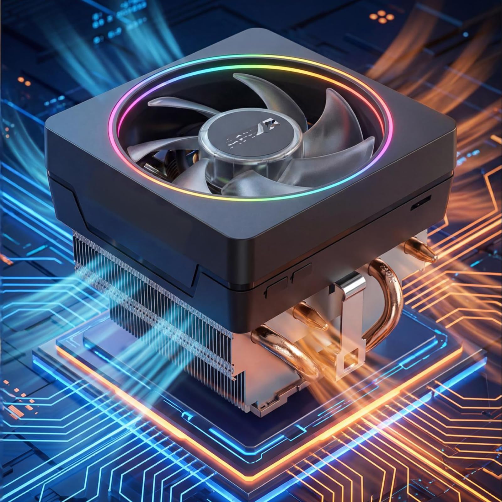 Amazon.com: Wraith Prism CPU Cooler with RGB LED Ryzen 7 Fan