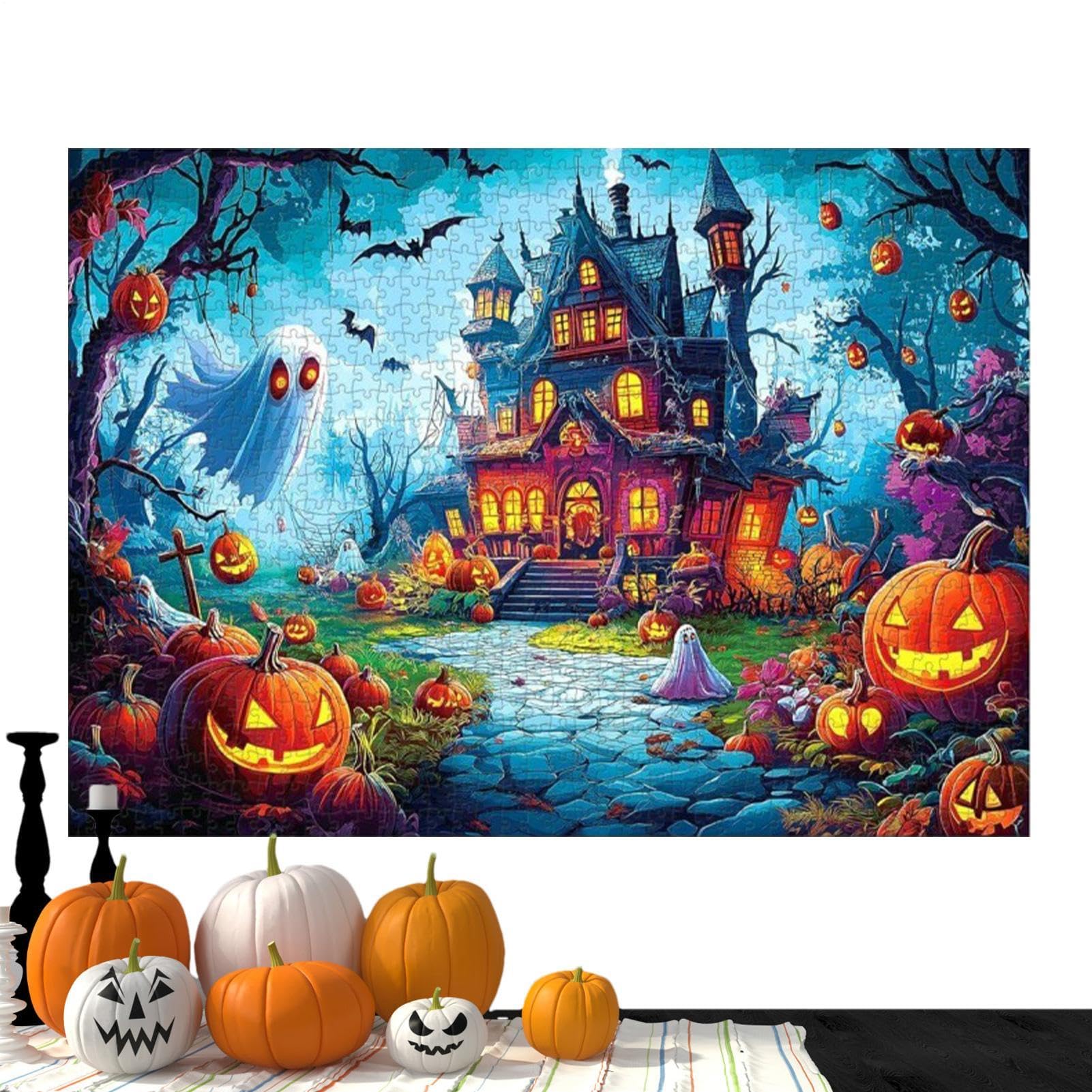 Puzzle Da 1000 Pezzi Spettrale Colorato Gotico Impegnativo